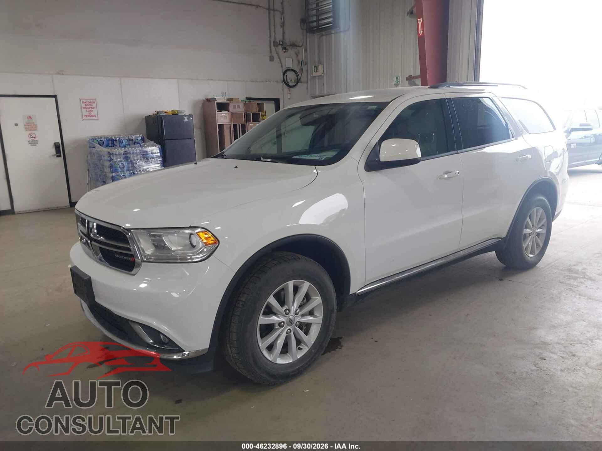 DODGE DURANGO 2019 - 1C4RDJAG1KC827259