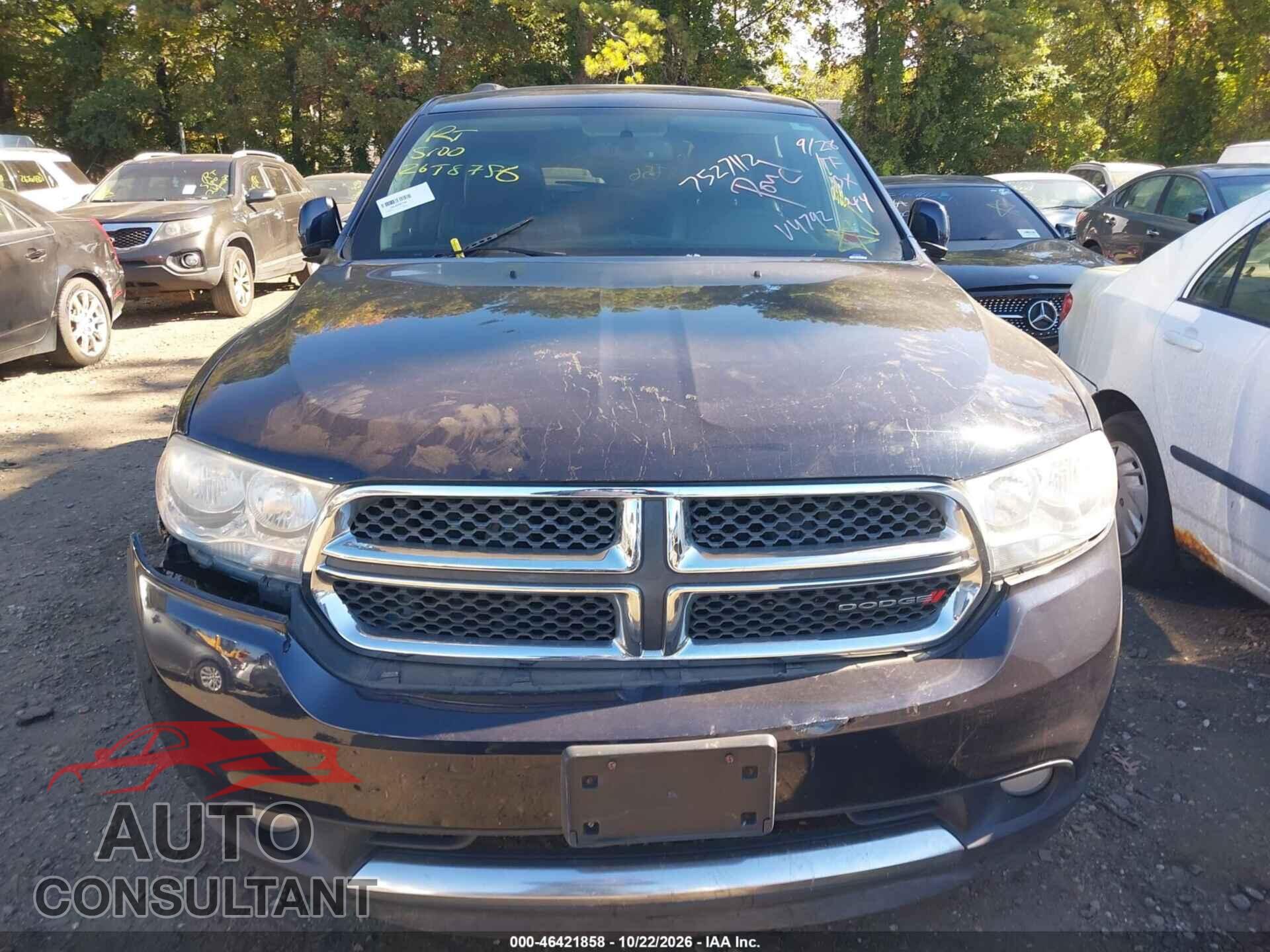 DODGE DURANGO 2013 - 1C4SDJDT8DC684792