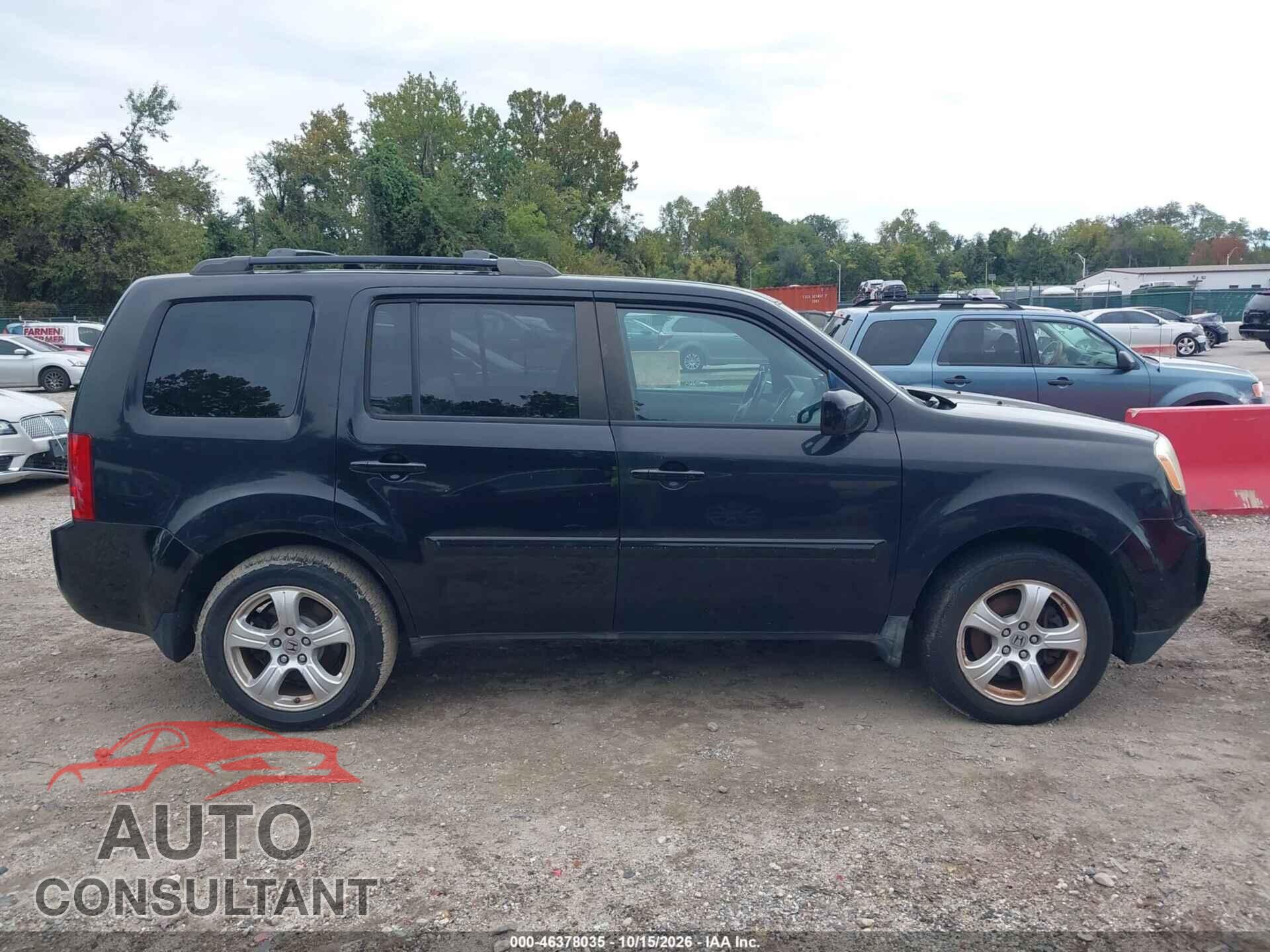 HONDA PILOT 2012 - 5FNYF4H5XCB007732