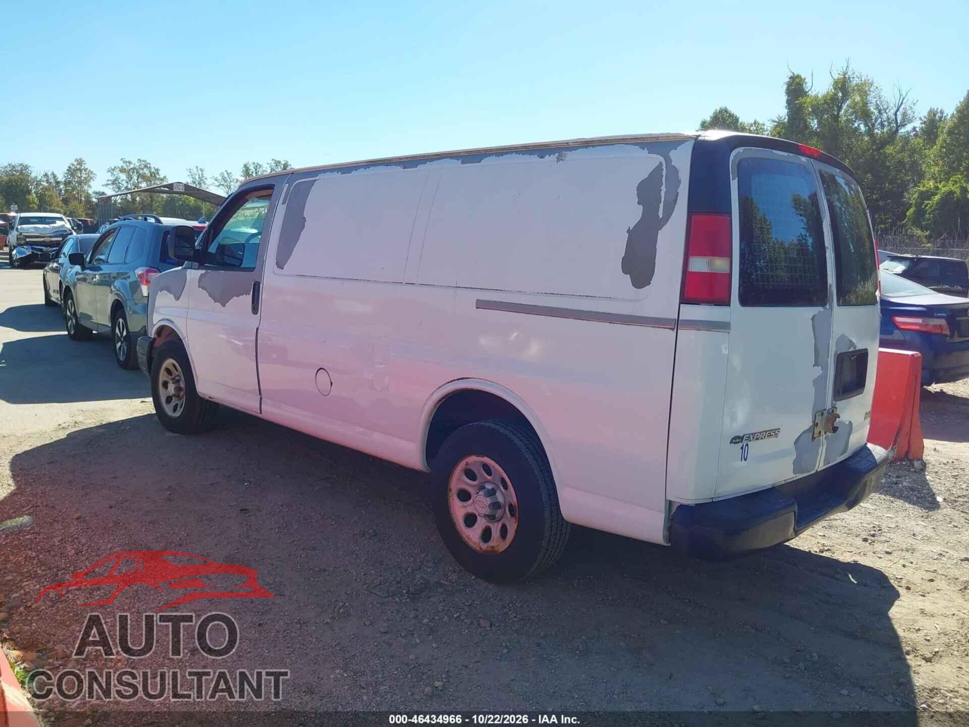 CHEVROLET EXPRESS G1500 2009 - 1GCFG15X391179014