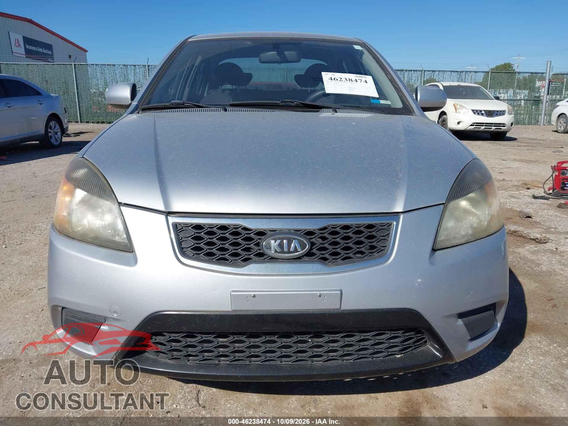 KIA RIO 2011 - KNADH4A33B6734400