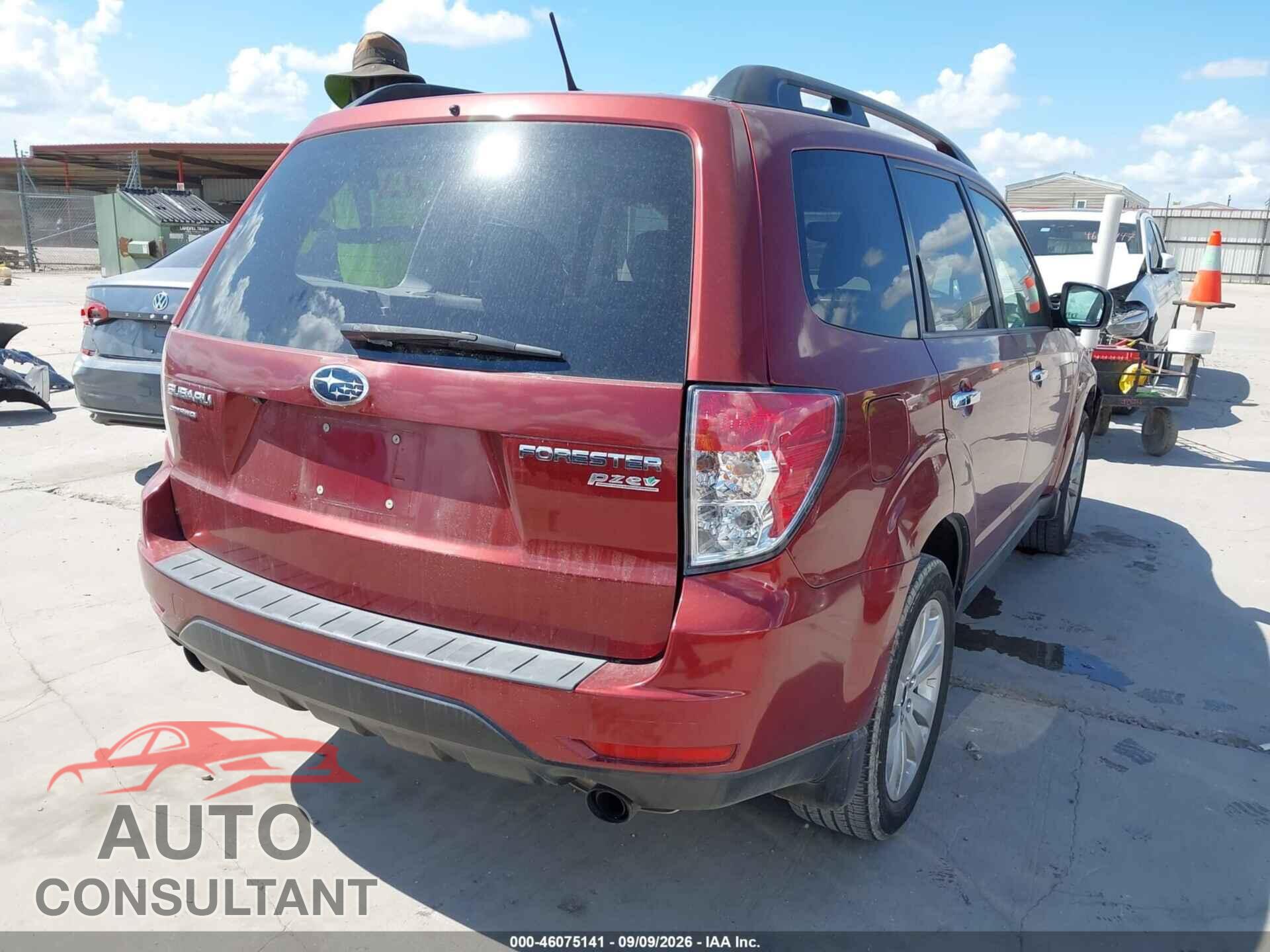 SUBARU FORESTER 2013 - JF2SHAEC4DH403658