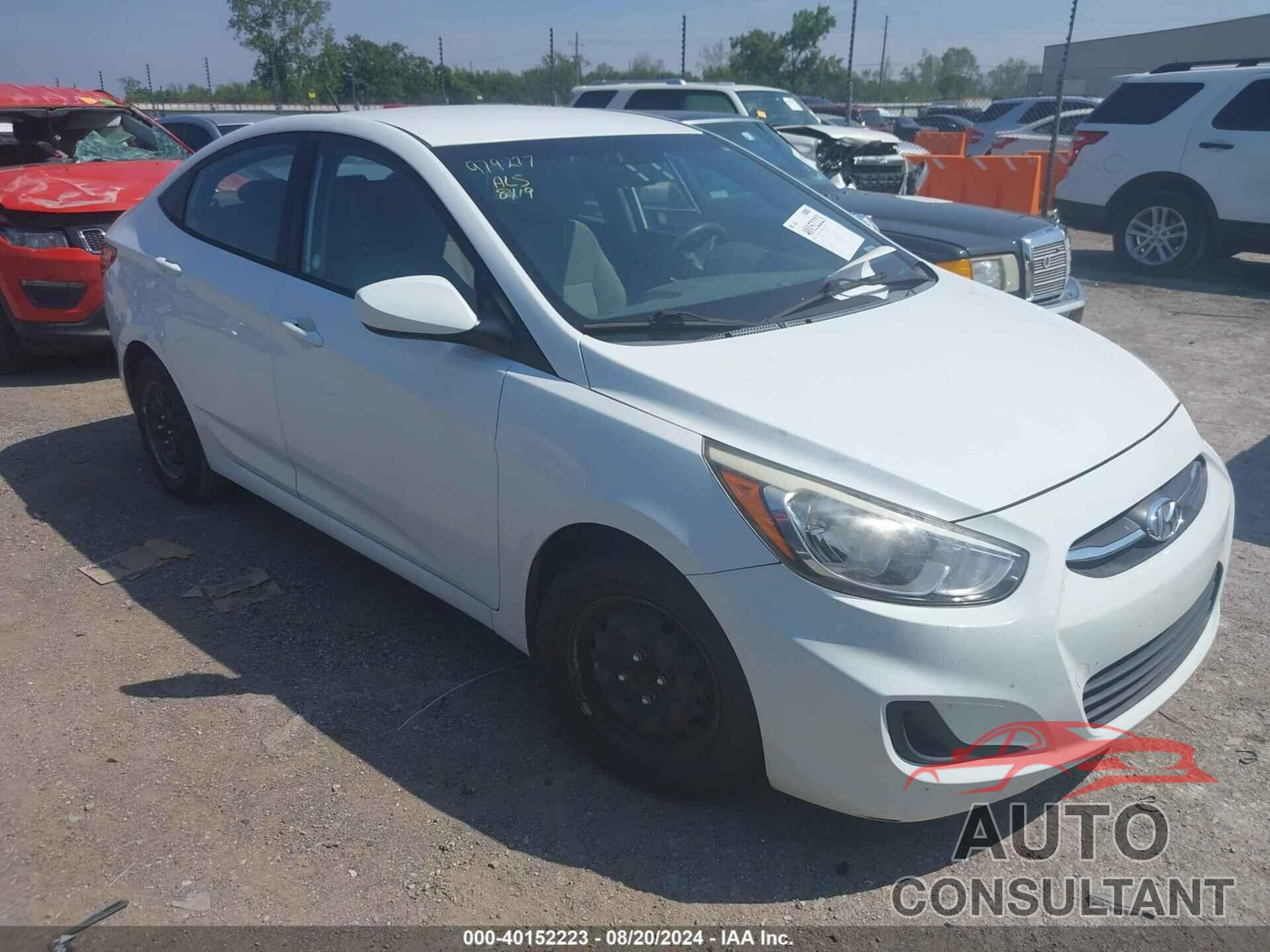 HYUNDAI ACCENT 2016 - KMHCT4AE9GU979277