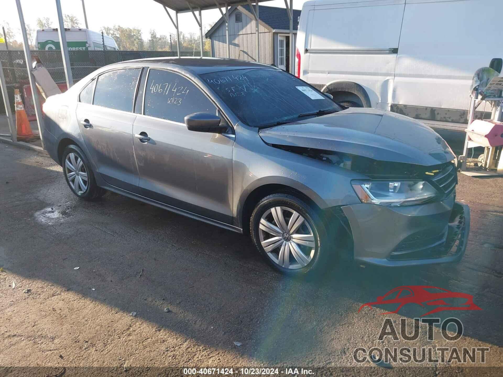 VOLKSWAGEN JETTA 2017 - 3VW2B7AJ8HM309918