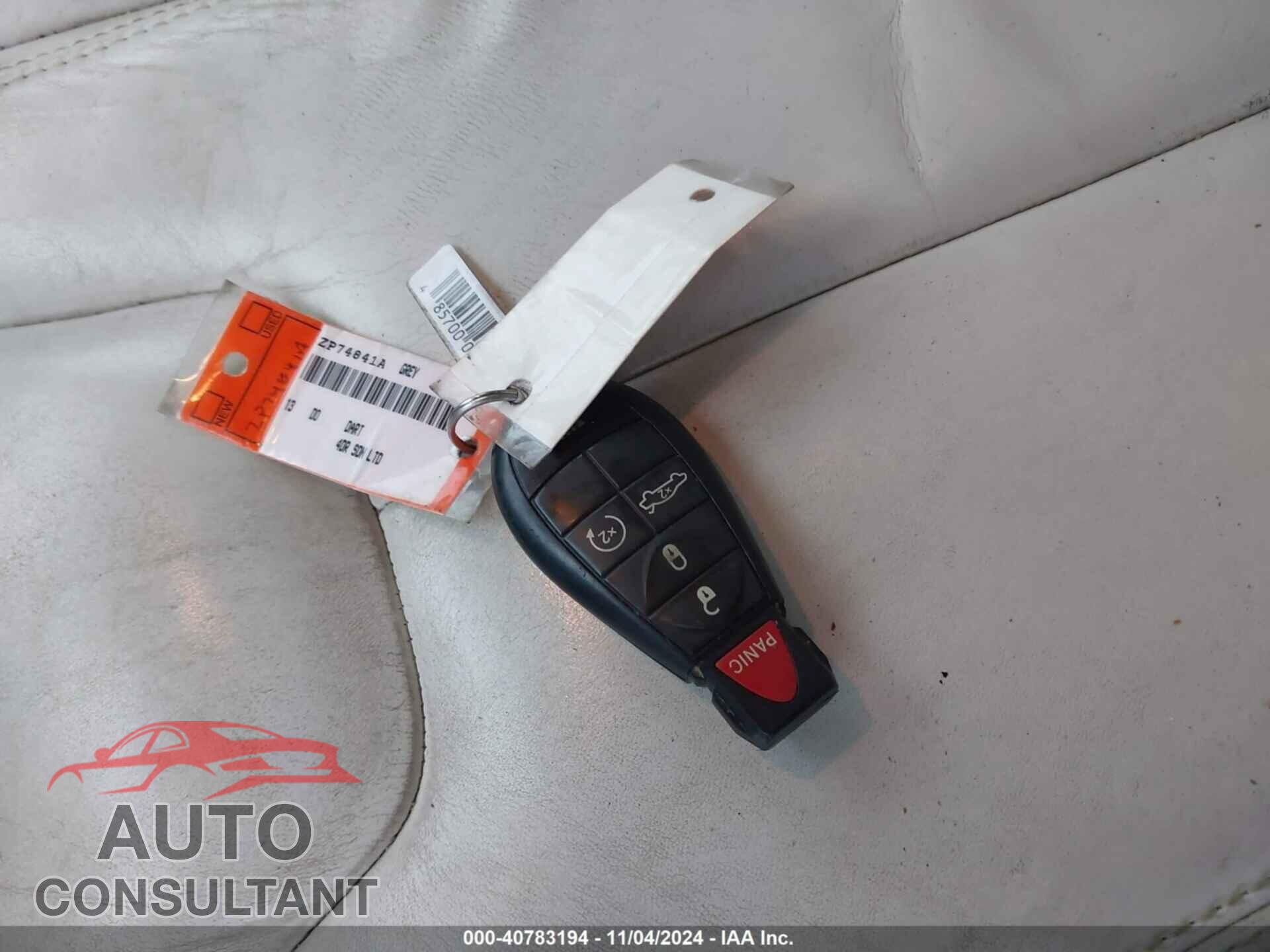 DODGE DART 2013 - 1C3CDFCA1DD320312