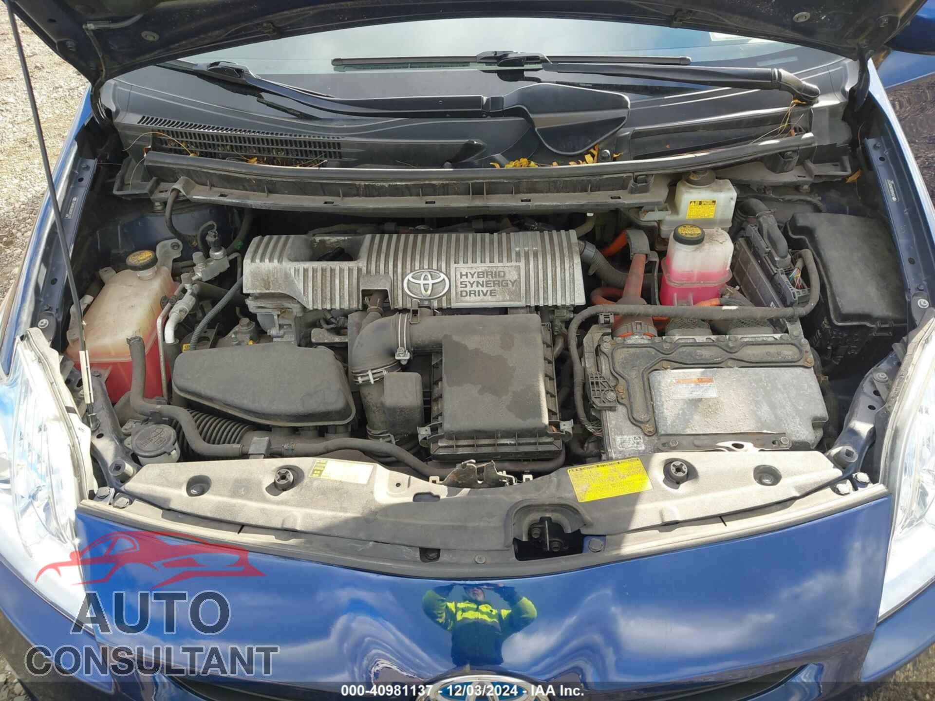 TOYOTA PRIUS 2011 - JTDKN3DU3B0281237