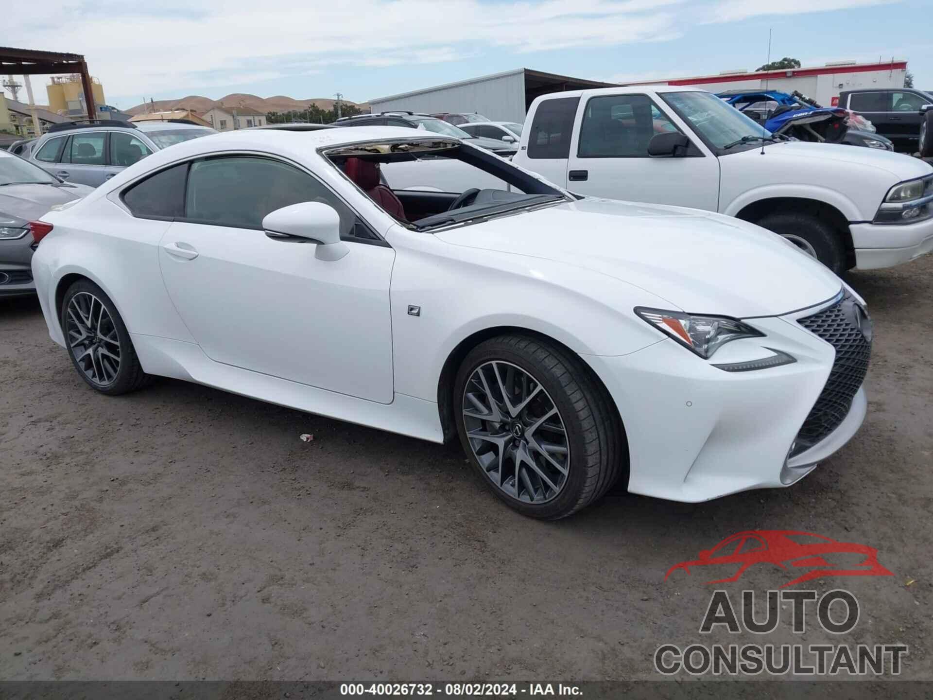 LEXUS RC 350 2017 - JTHHE5BC8H5016307