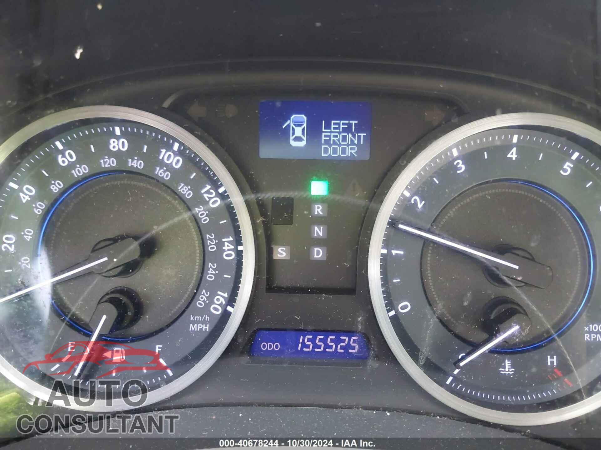 LEXUS IS 250 2012 - JTHBF5C2XC5167750