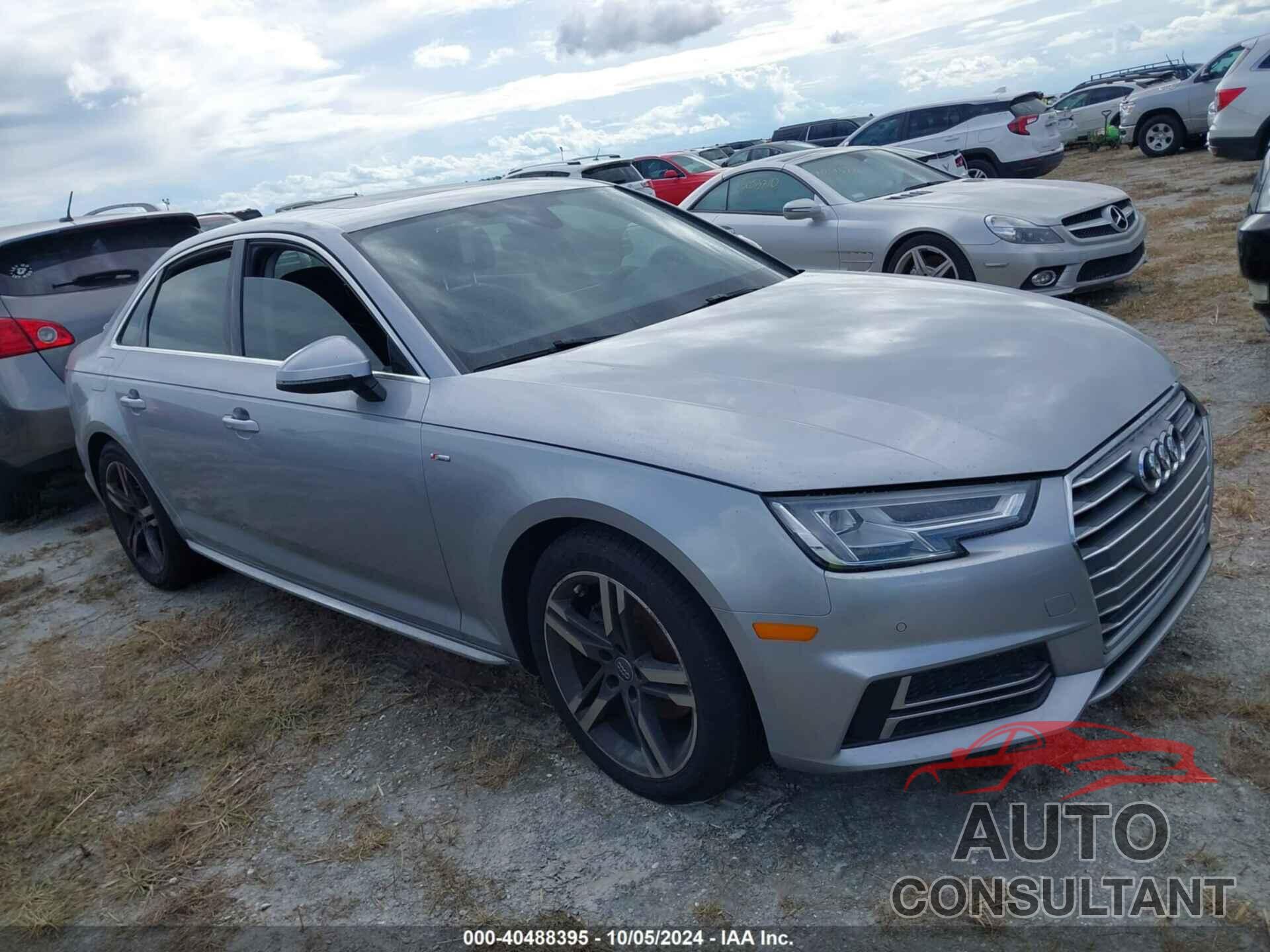 AUDI A4 2018 - WAULMAF44JN020156