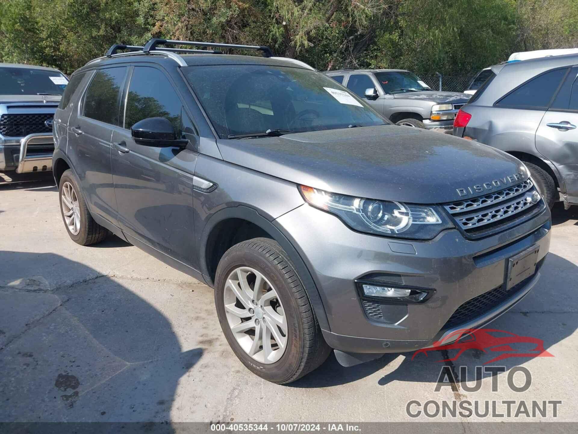 LAND ROVER DISCOVERY SPORT 2016 - SALCR2BG9GH558779