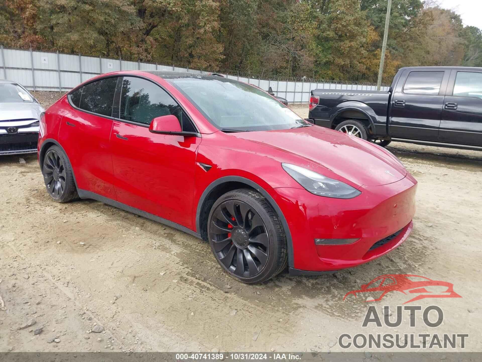 TESLA MODEL Y 2022 - 7SAYGDEFXNF489389