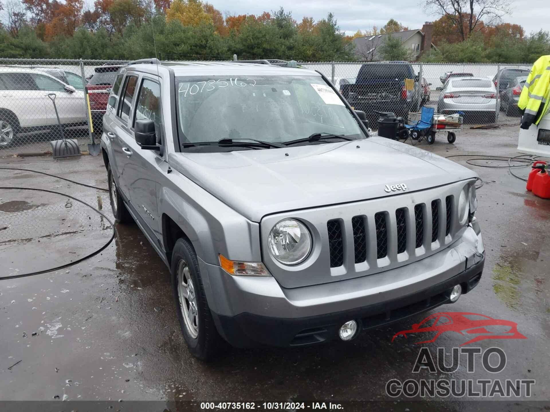 JEEP PATRIOT 2017 - 1C4NJPBB3HD103816