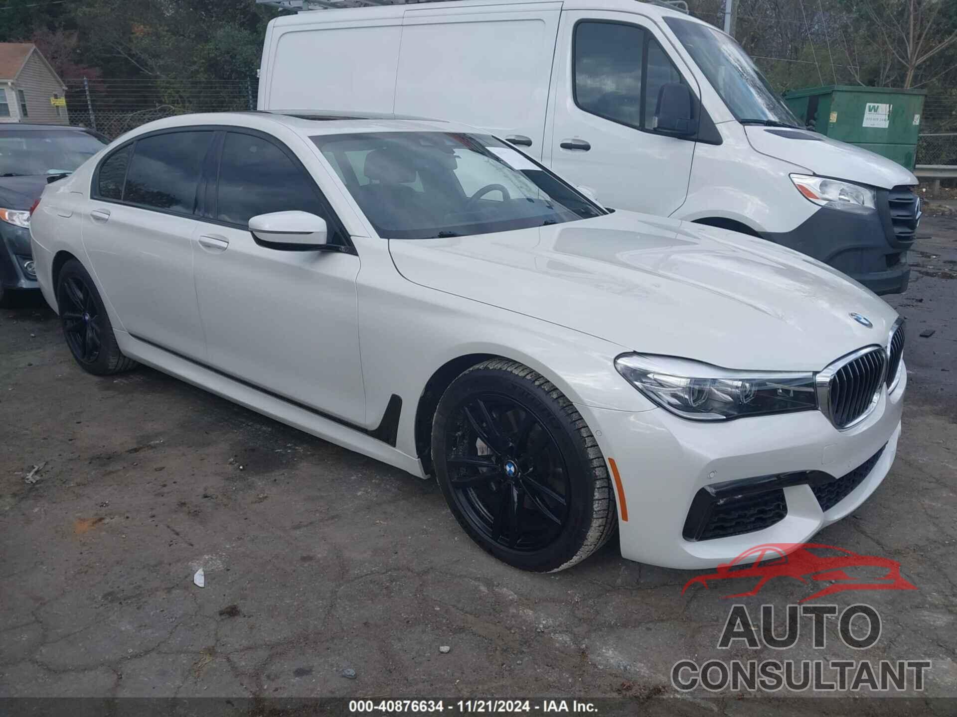 BMW 740I 2019 - WBA7E4C54KGV70282