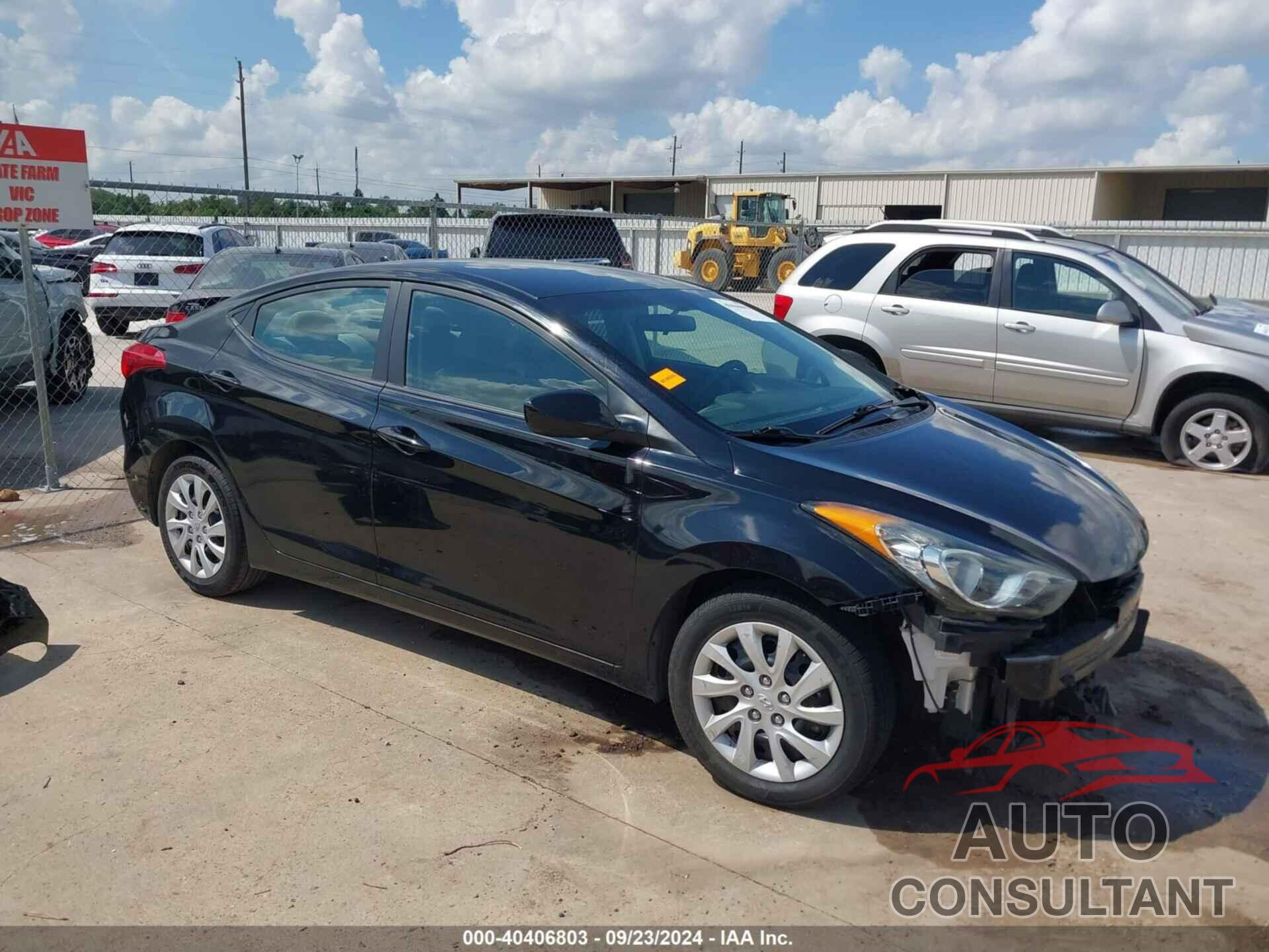 HYUNDAI ELANTRA 2013 - 5NPDH4AE0DH161730