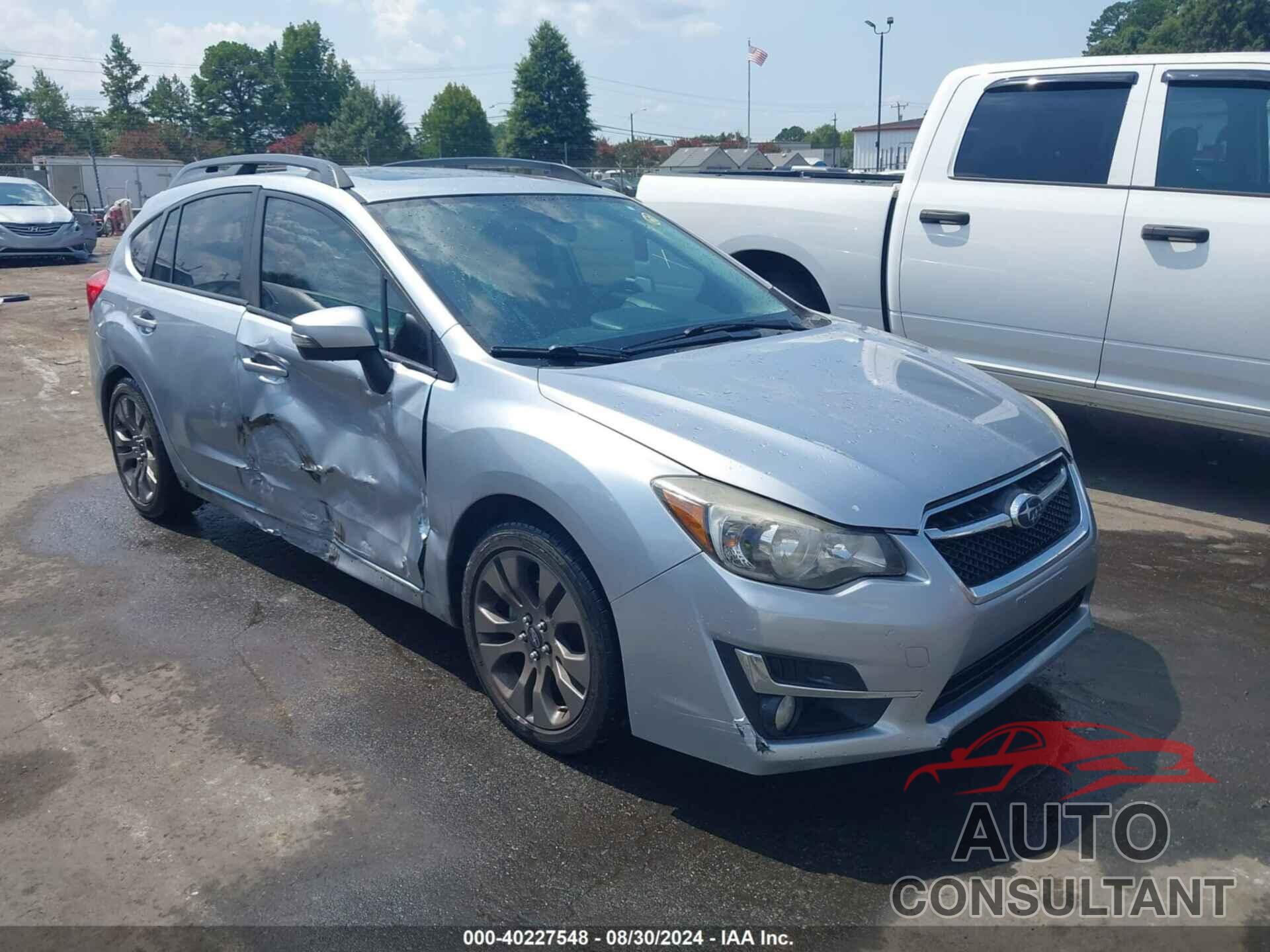 SUBARU IMPREZA 2016 - JF1GPAU65GH297587