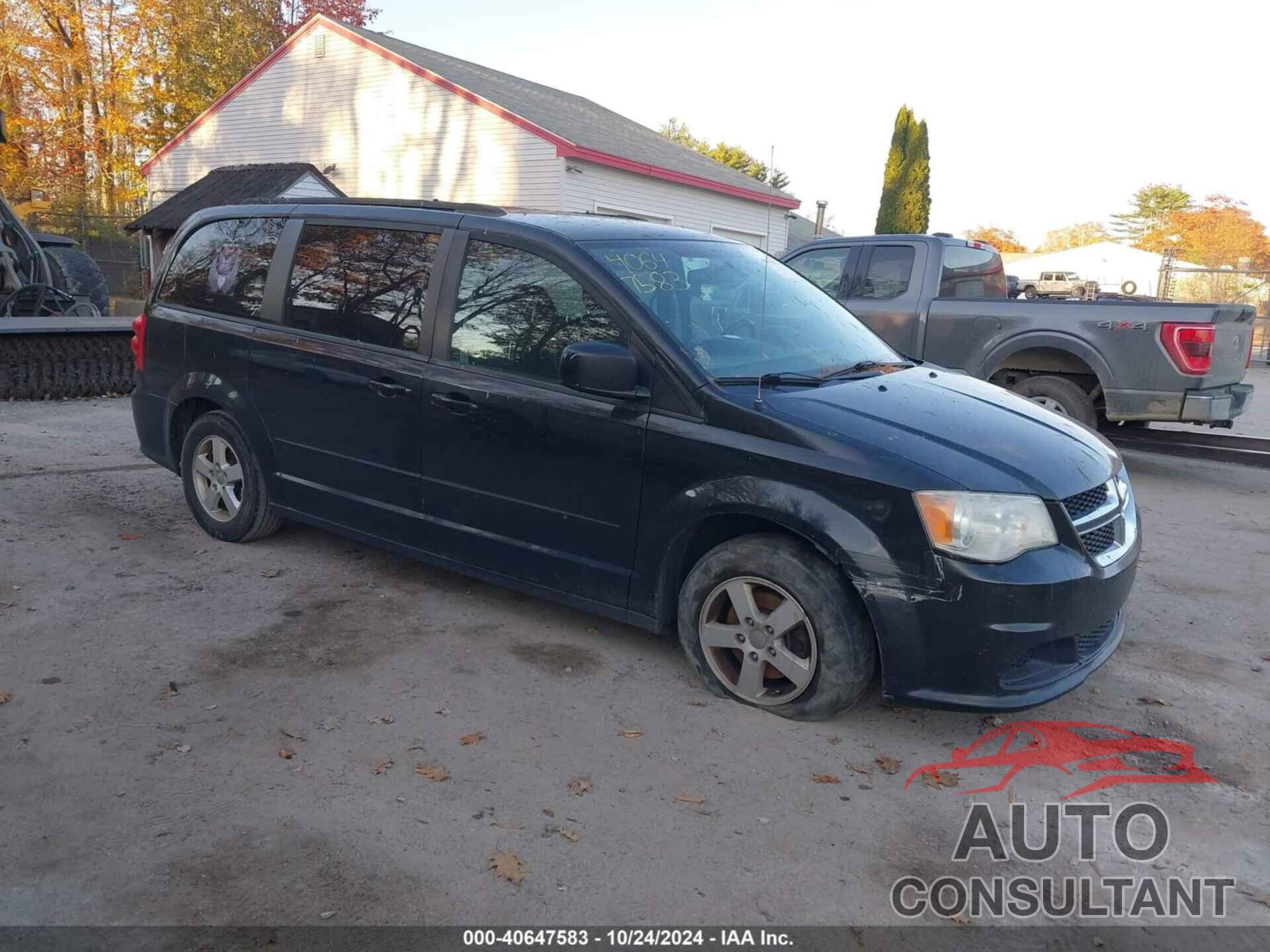 DODGE GRAND CARAVAN 2012 - 2C4RDGCG6CR166112