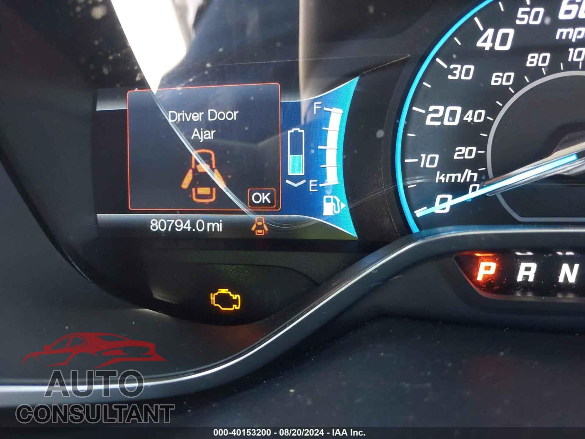 FORD C-MAX ENERGI 2016 - 1FADP5CU4GL111996