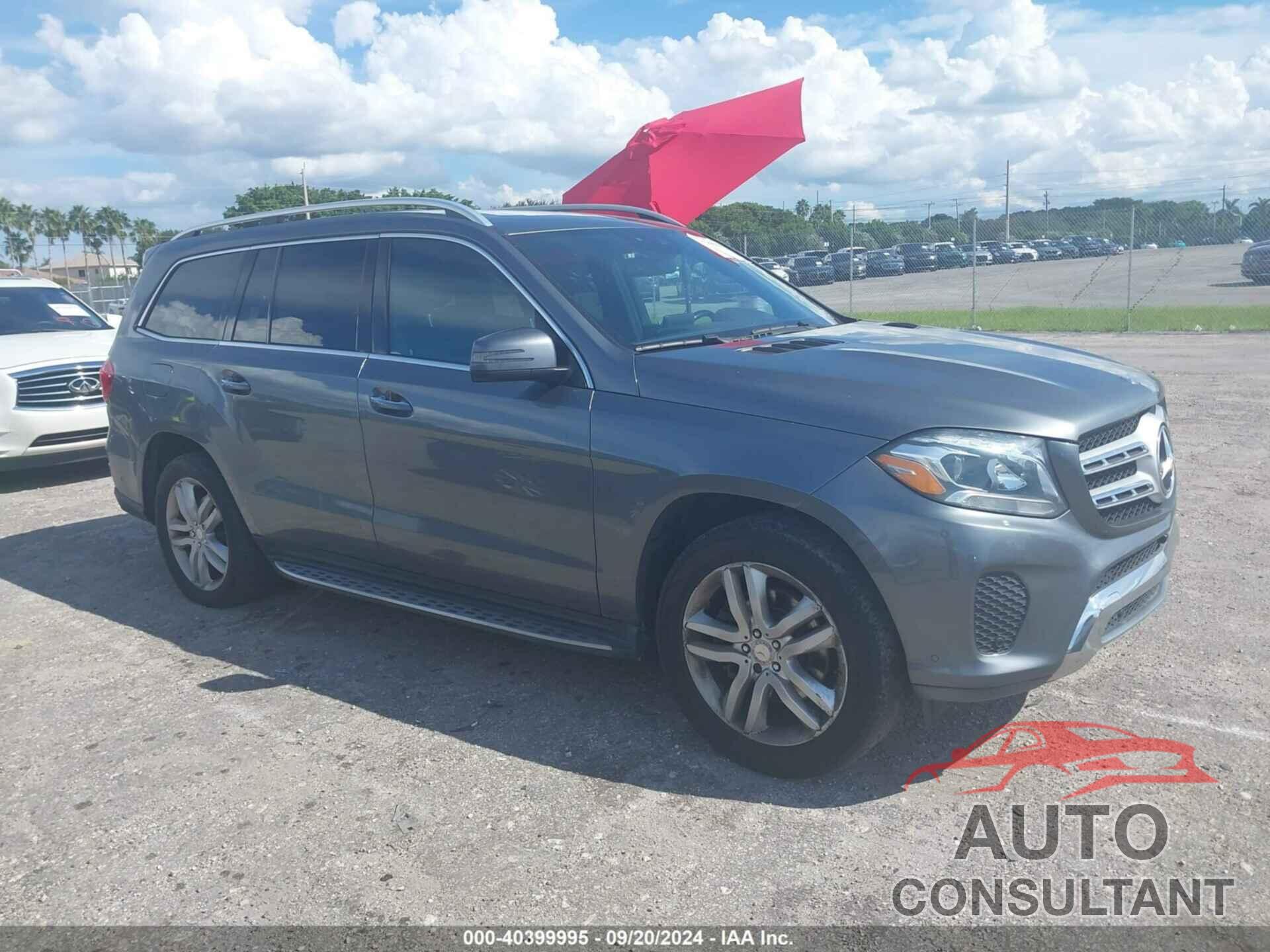 MERCEDES-BENZ GLS 450 2017 - 4JGDF6EE2HA875234