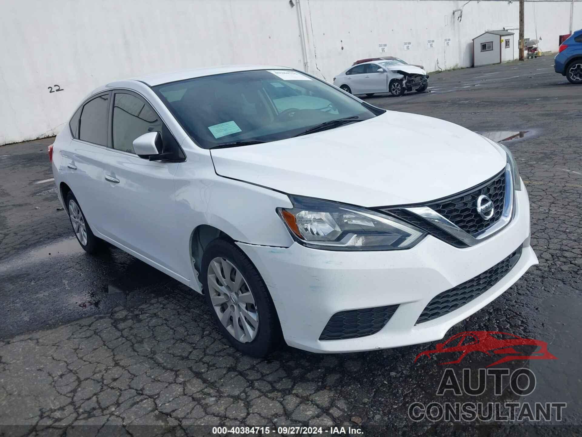 NISSAN SENTRA 2019 - 3N1AB7AP0KY291307