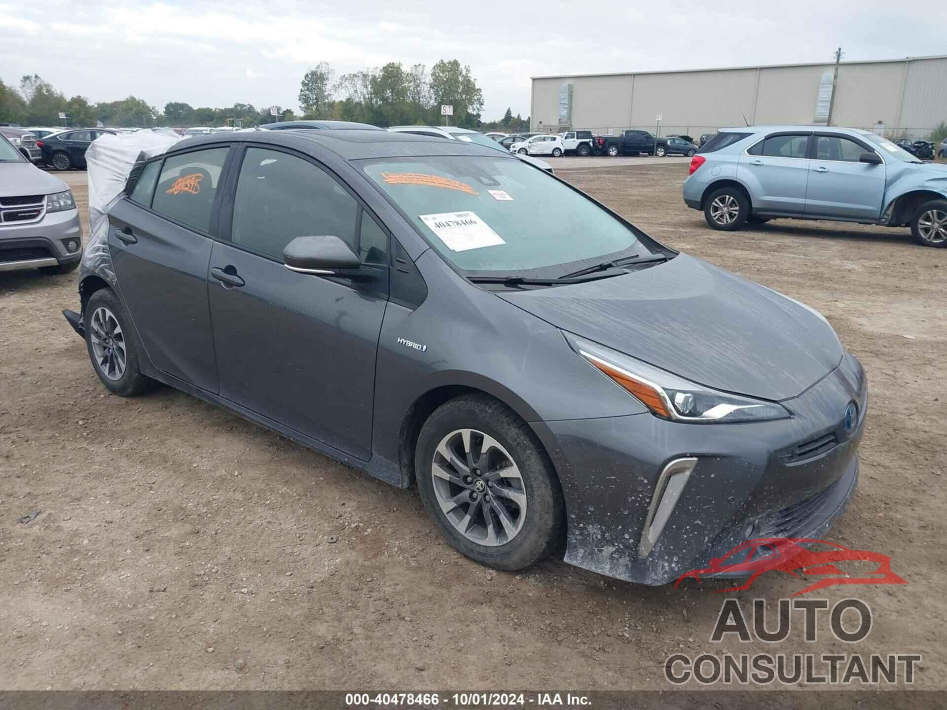 TOYOTA PRIUS 2022 - JTDKAMFUXN3187776