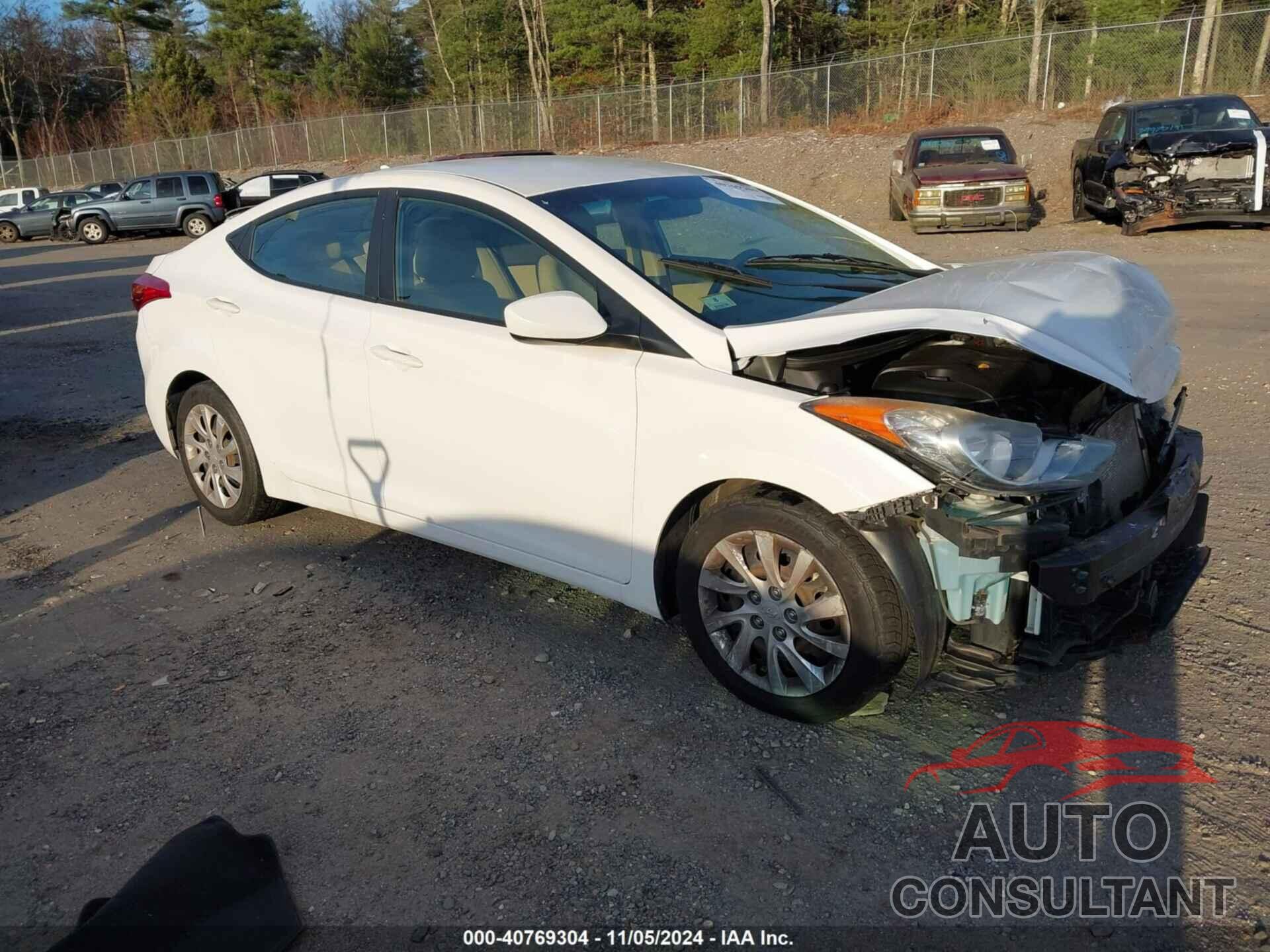 HYUNDAI ELANTRA 2011 - 5NPDH4AE6BH053268