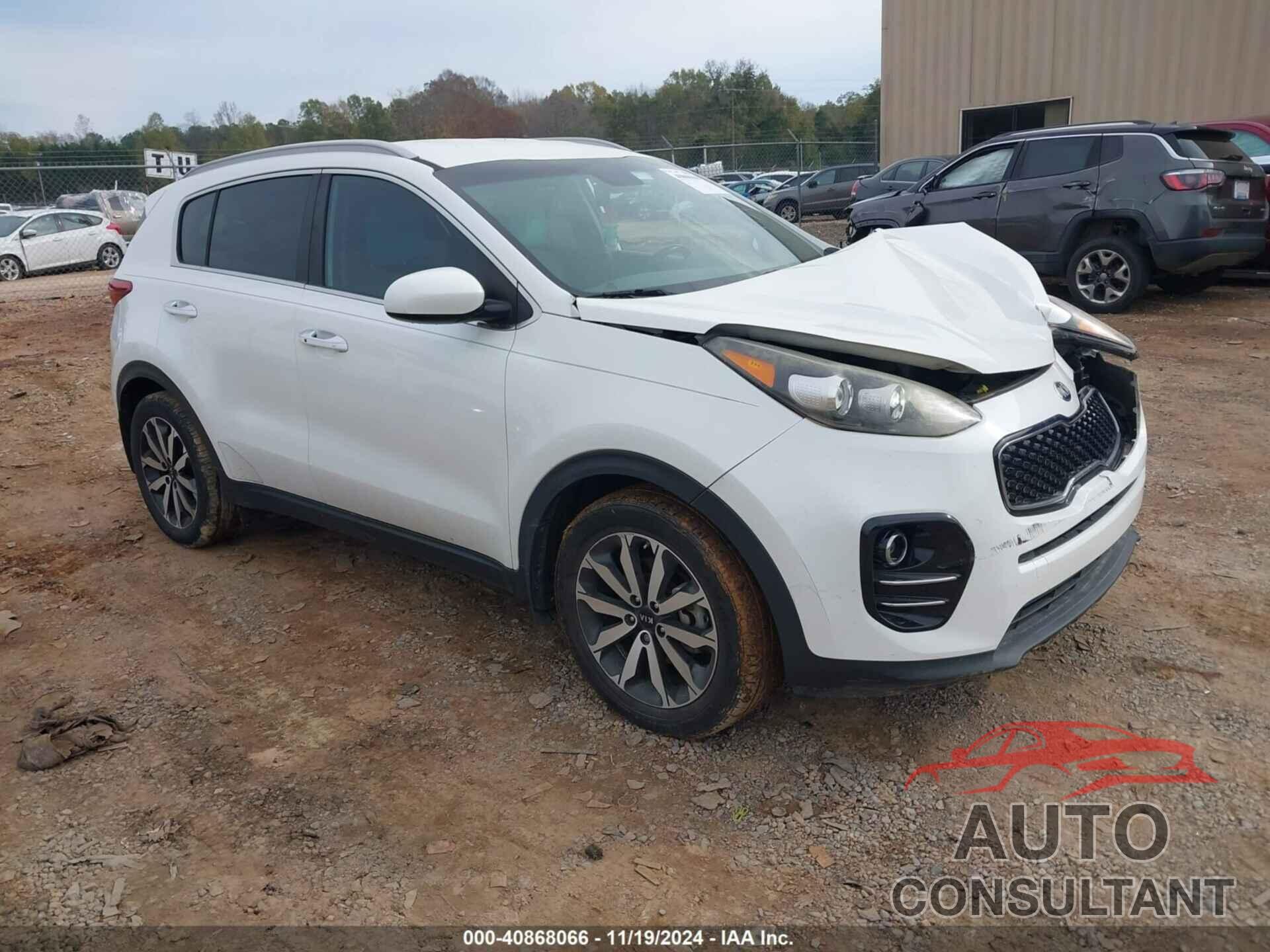 KIA SPORTAGE 2017 - KNDPN3AC6H7150529