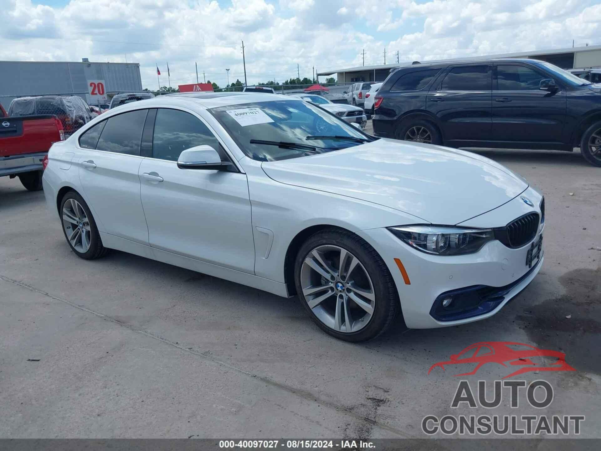 BMW 430I GRAN COUPE 2018 - WBA4J1C5XJBG77297