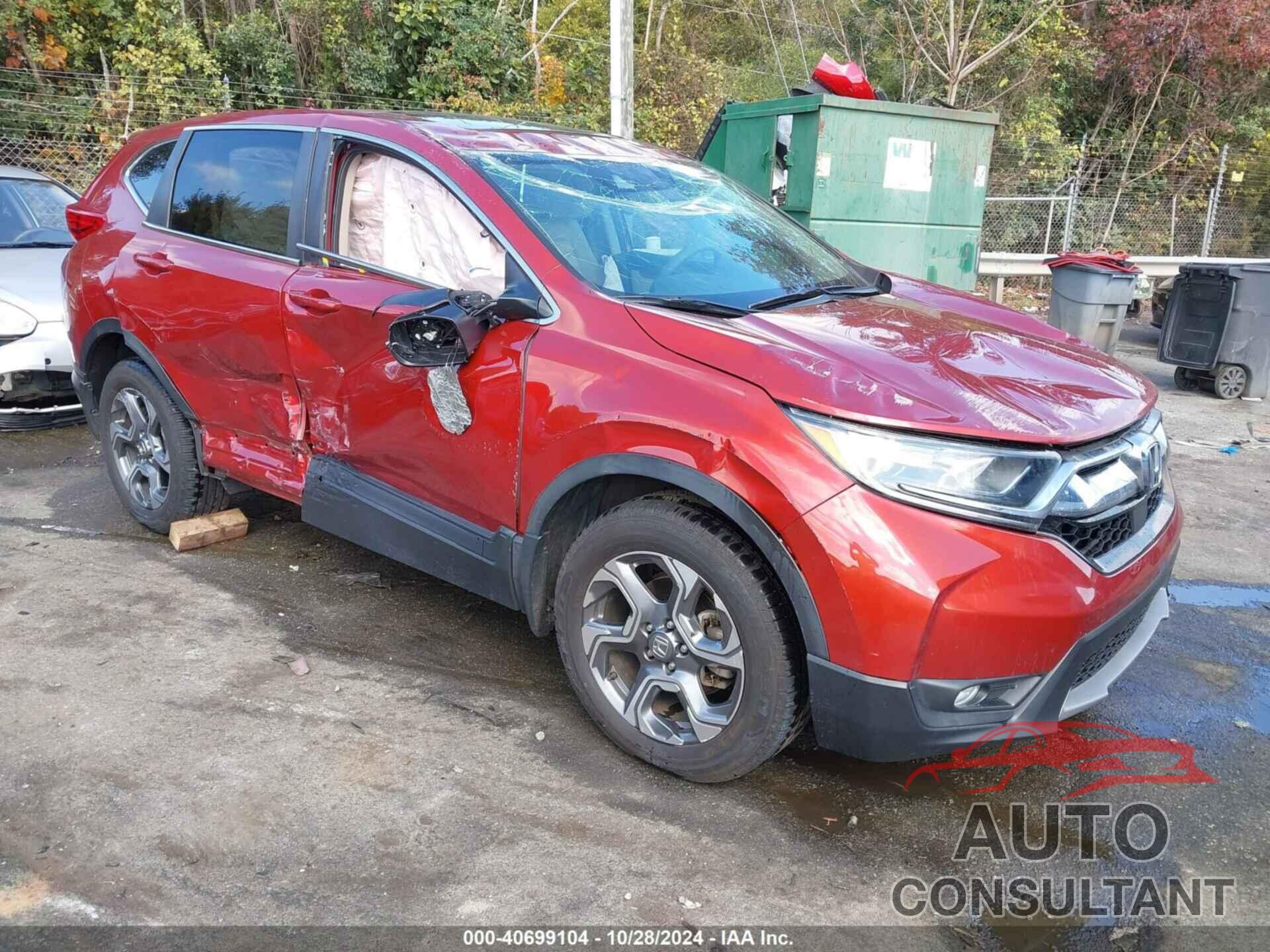 HONDA CR-V 2018 - 5J6RW1H58JL015805