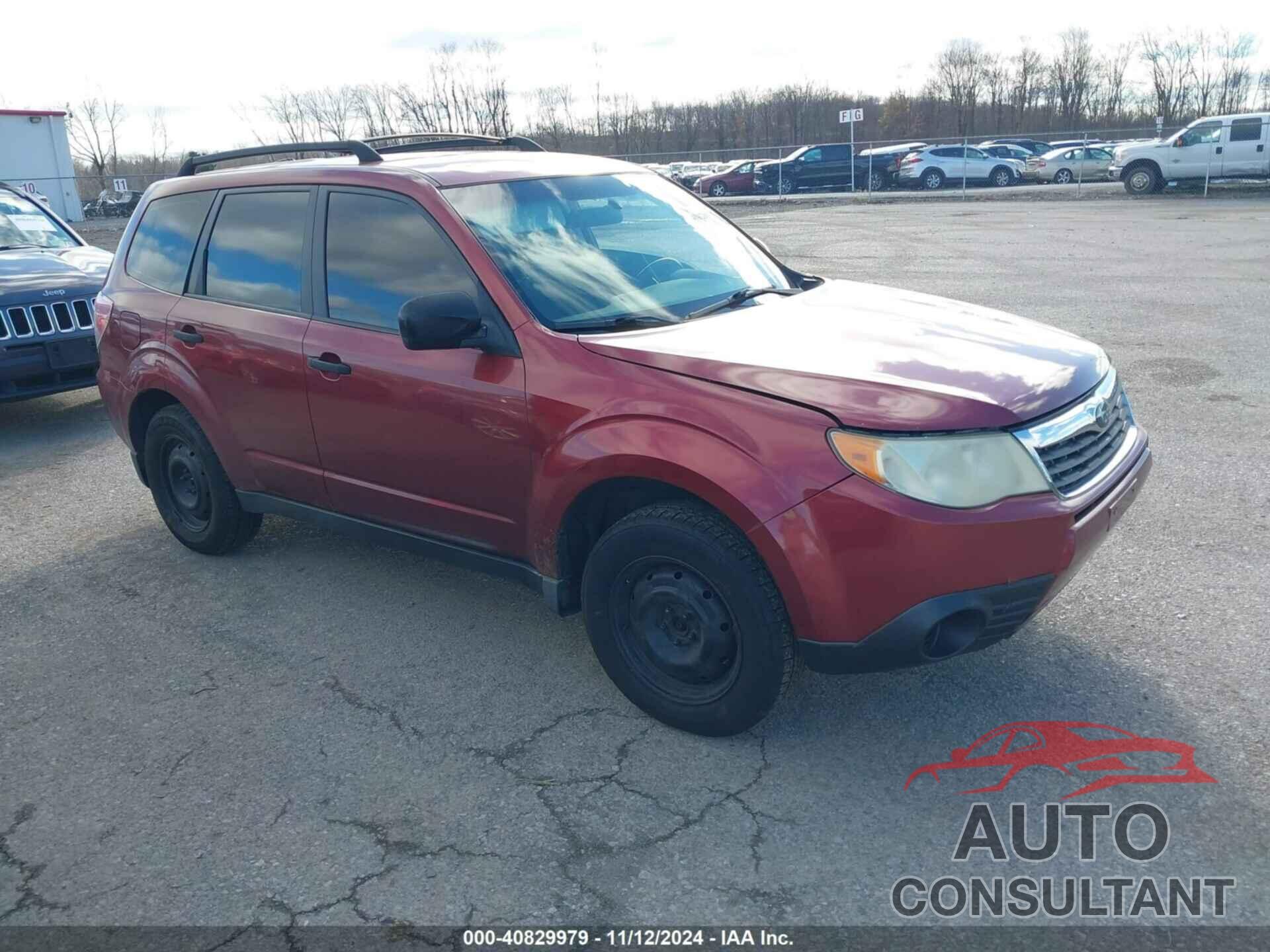 SUBARU FORESTER 2009 - JF2SH61689H759728