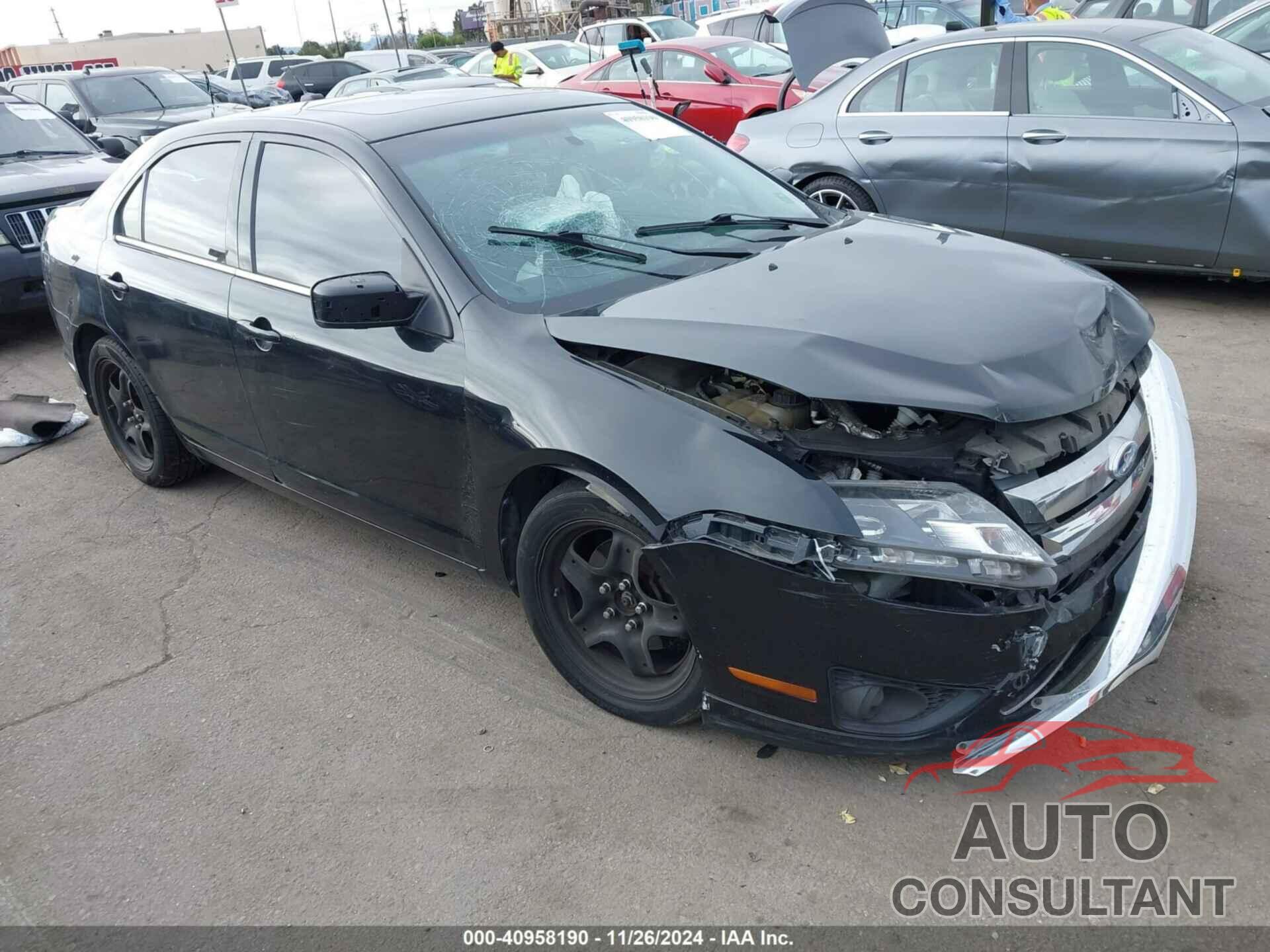 FORD FUSION 2010 - 3FAHP0HAXAR372481