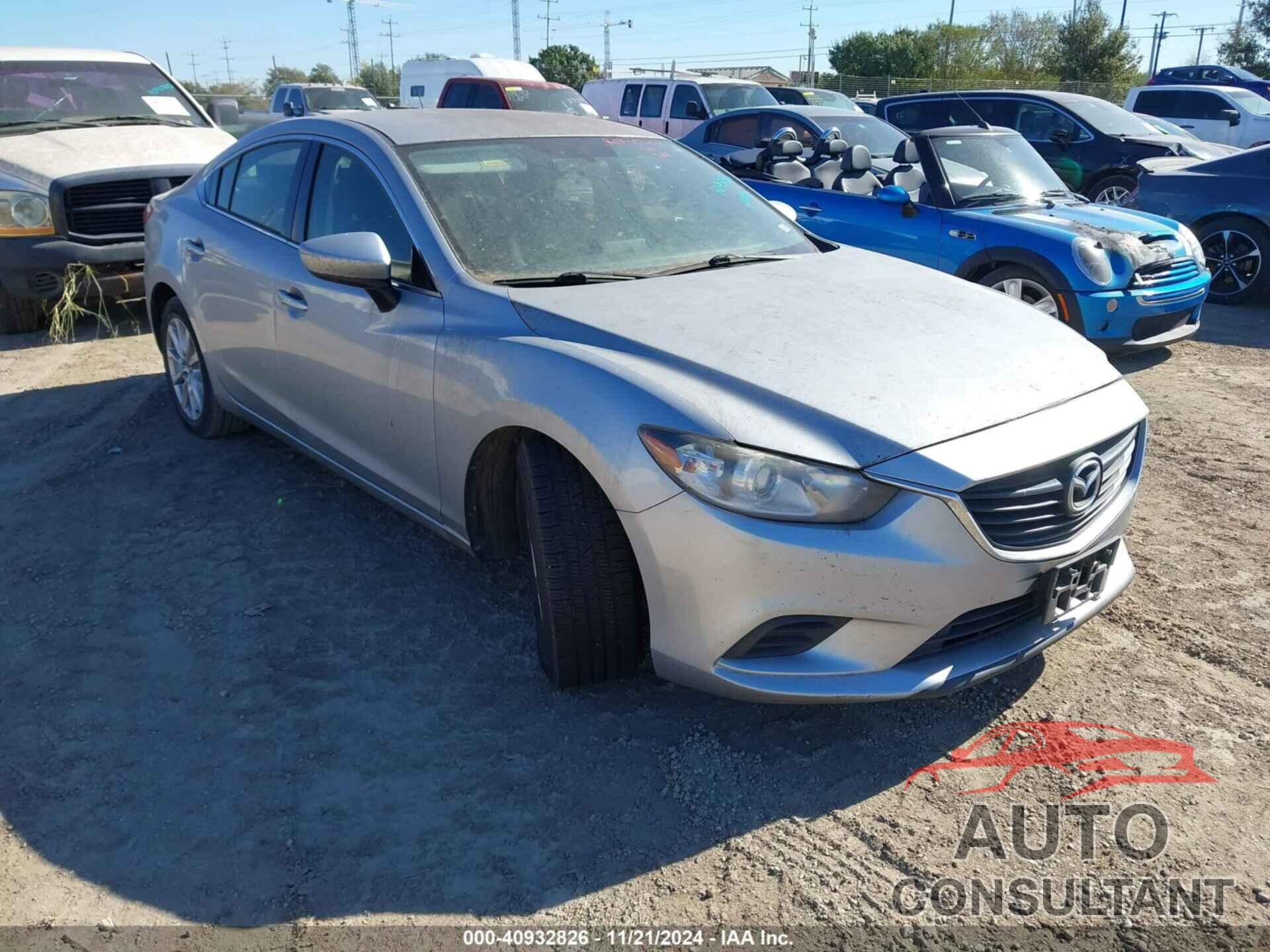 MAZDA MAZDA6 2016 - JM1GJ1U56G1407333