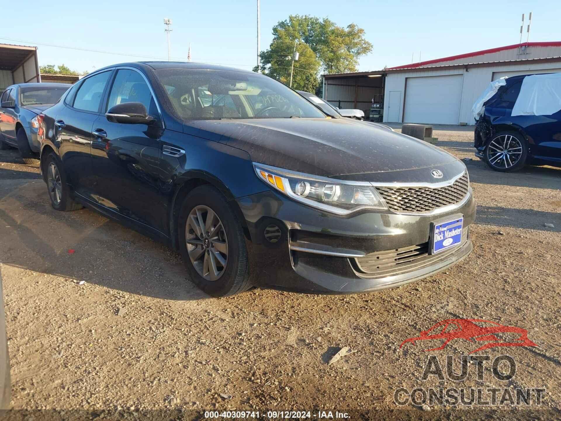 KIA OPTIMA 2016 - 5XXGT4L1XGG085651