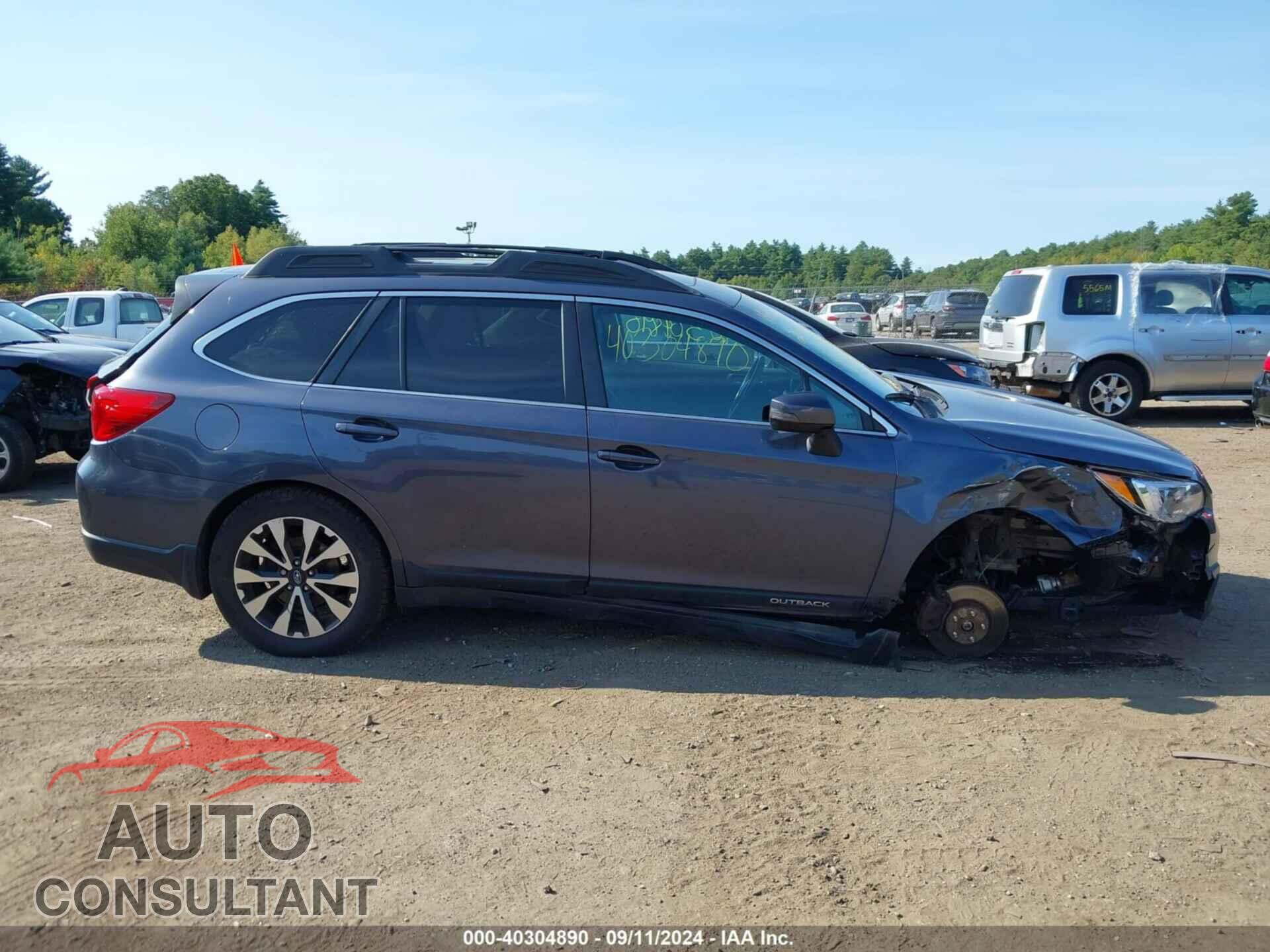 SUBARU OUTBACK 2016 - 4S4BSANC3G3241020