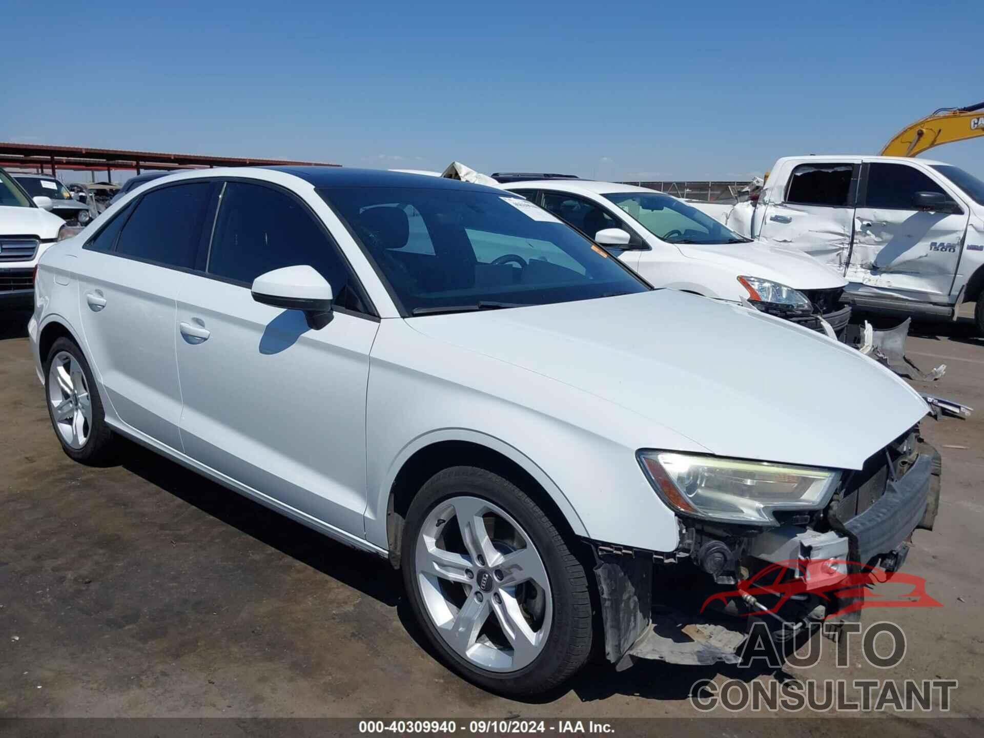 AUDI A3 2017 - WAUAUGFF9H1037239