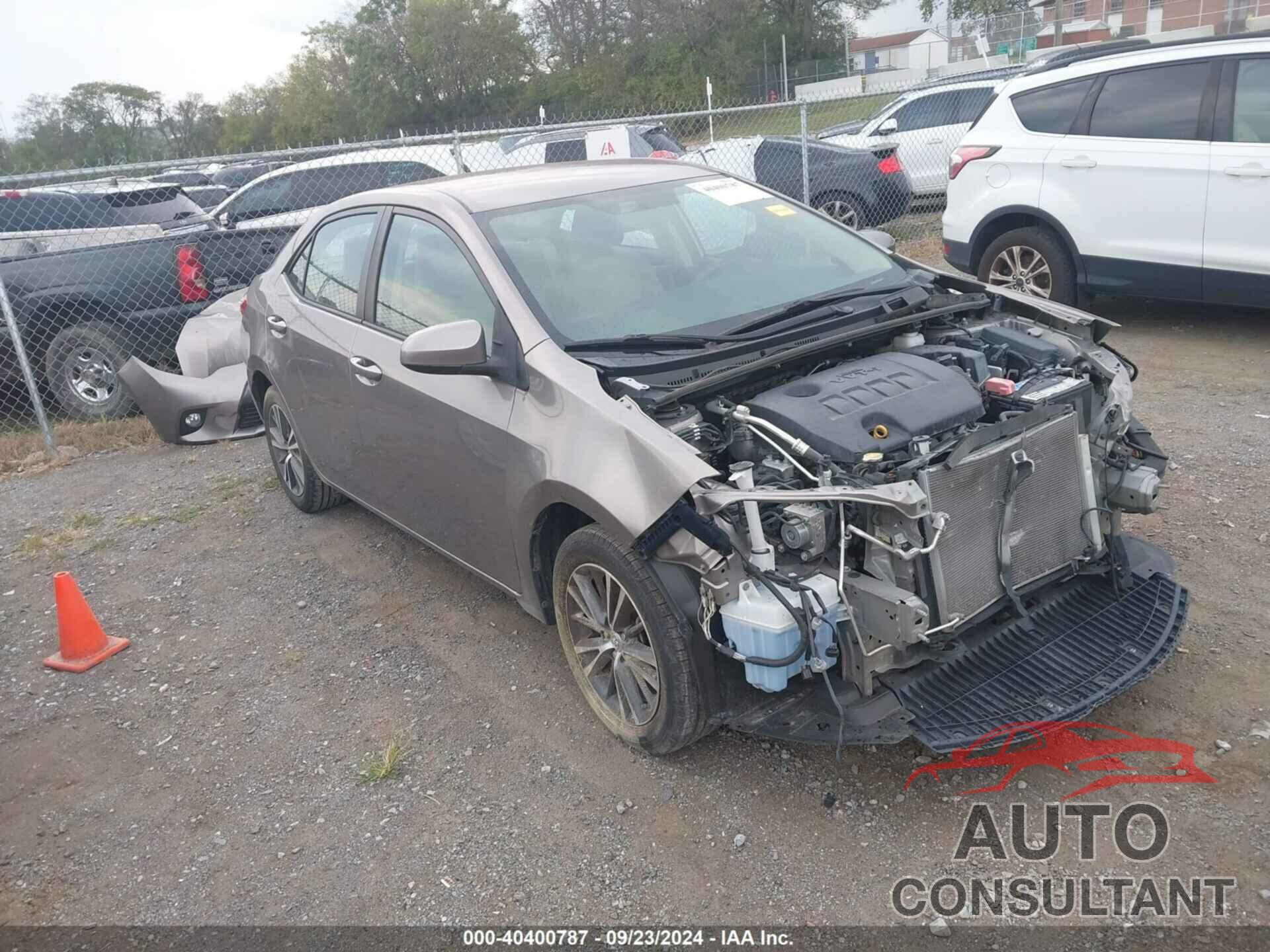 TOYOTA COROLLA 2016 - 5YFBURHE7GP407802