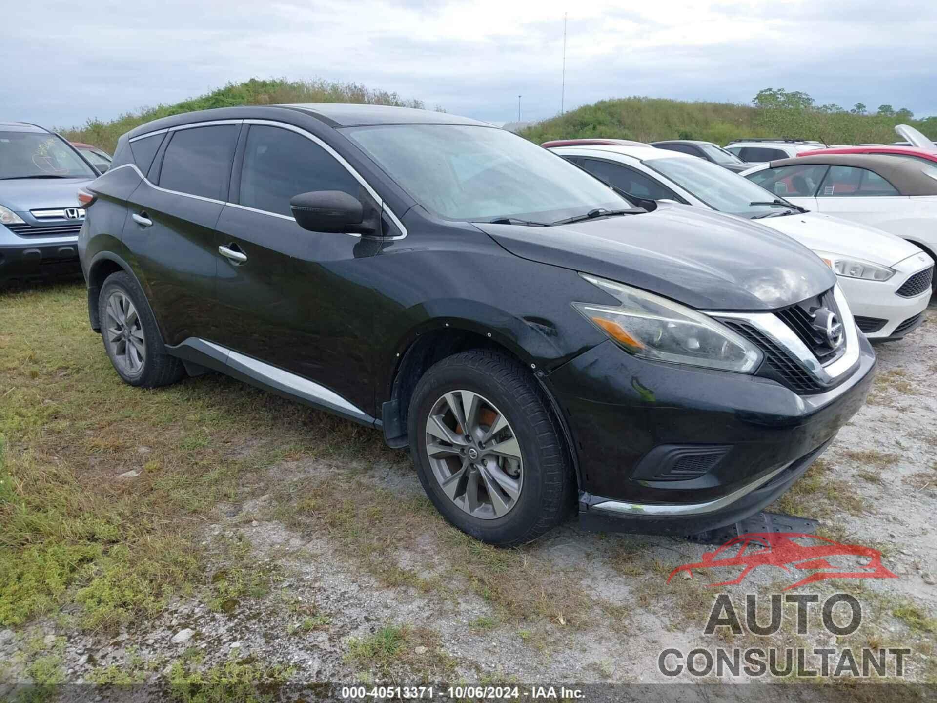 NISSAN MURANO 2018 - 5N1AZ2MG2JN145618