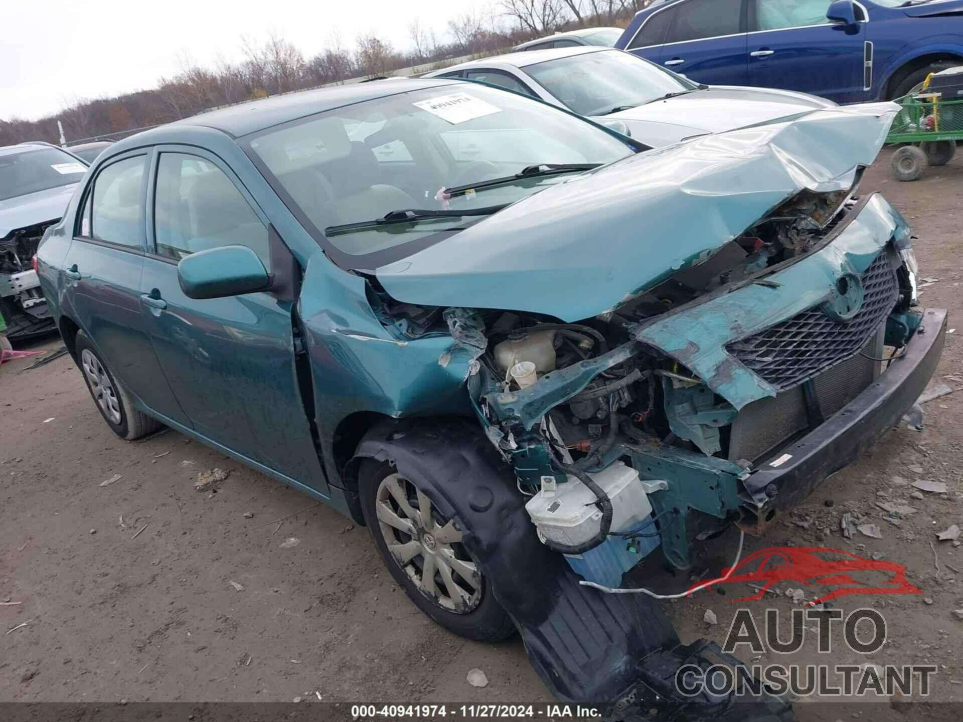 TOYOTA COROLLA 2009 - 1NXBU40E49Z145835