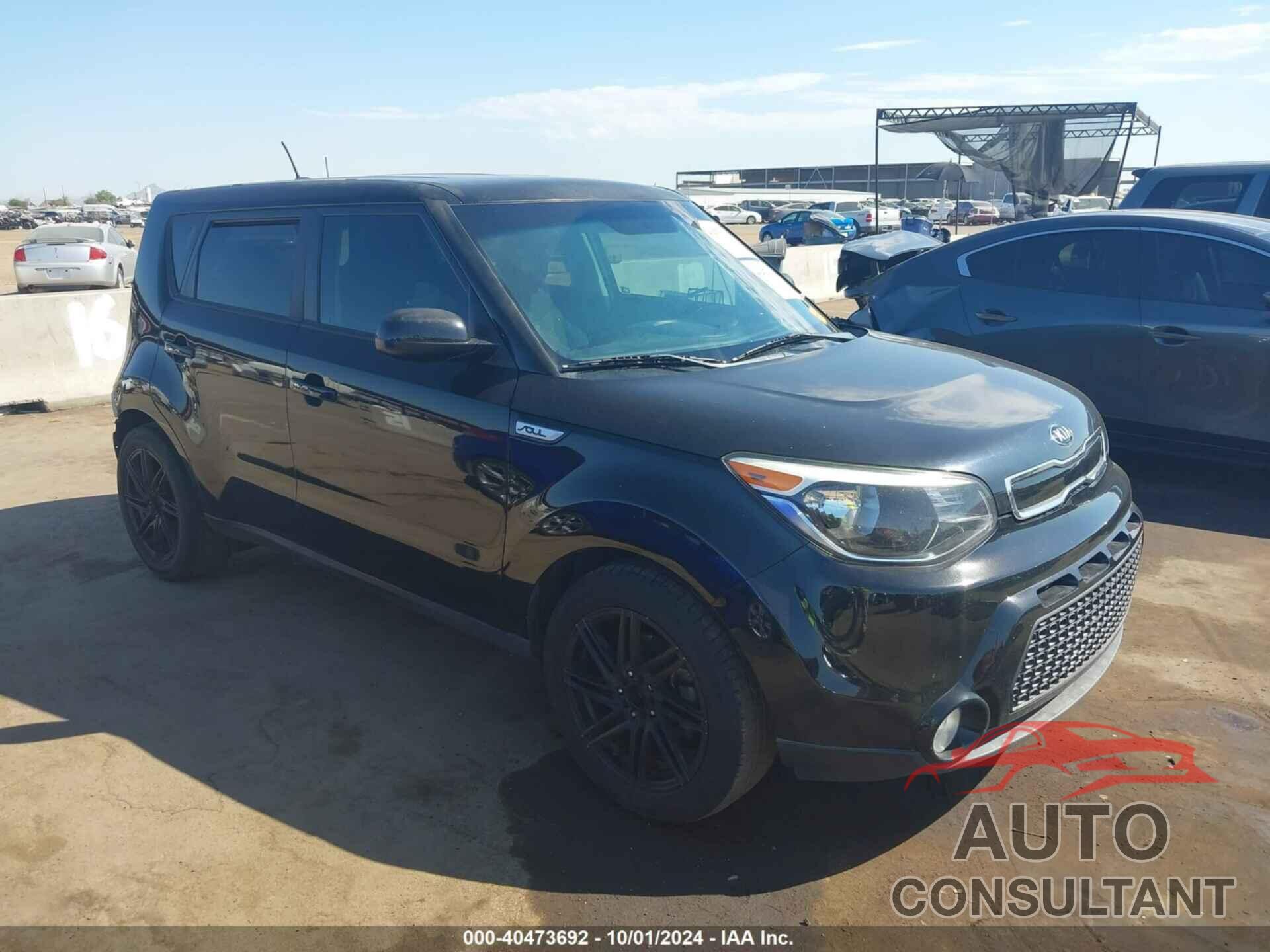 KIA SOUL 2016 - KNDJP3A54G7830686