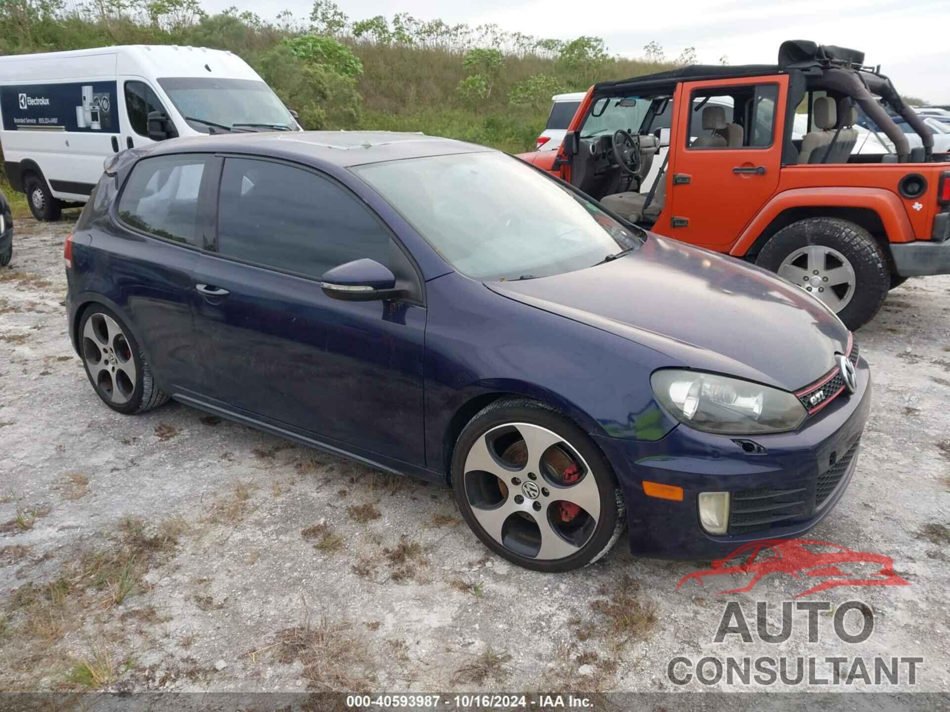 VOLKSWAGEN GTI 2012 - WVWFD7AJ3CW142908