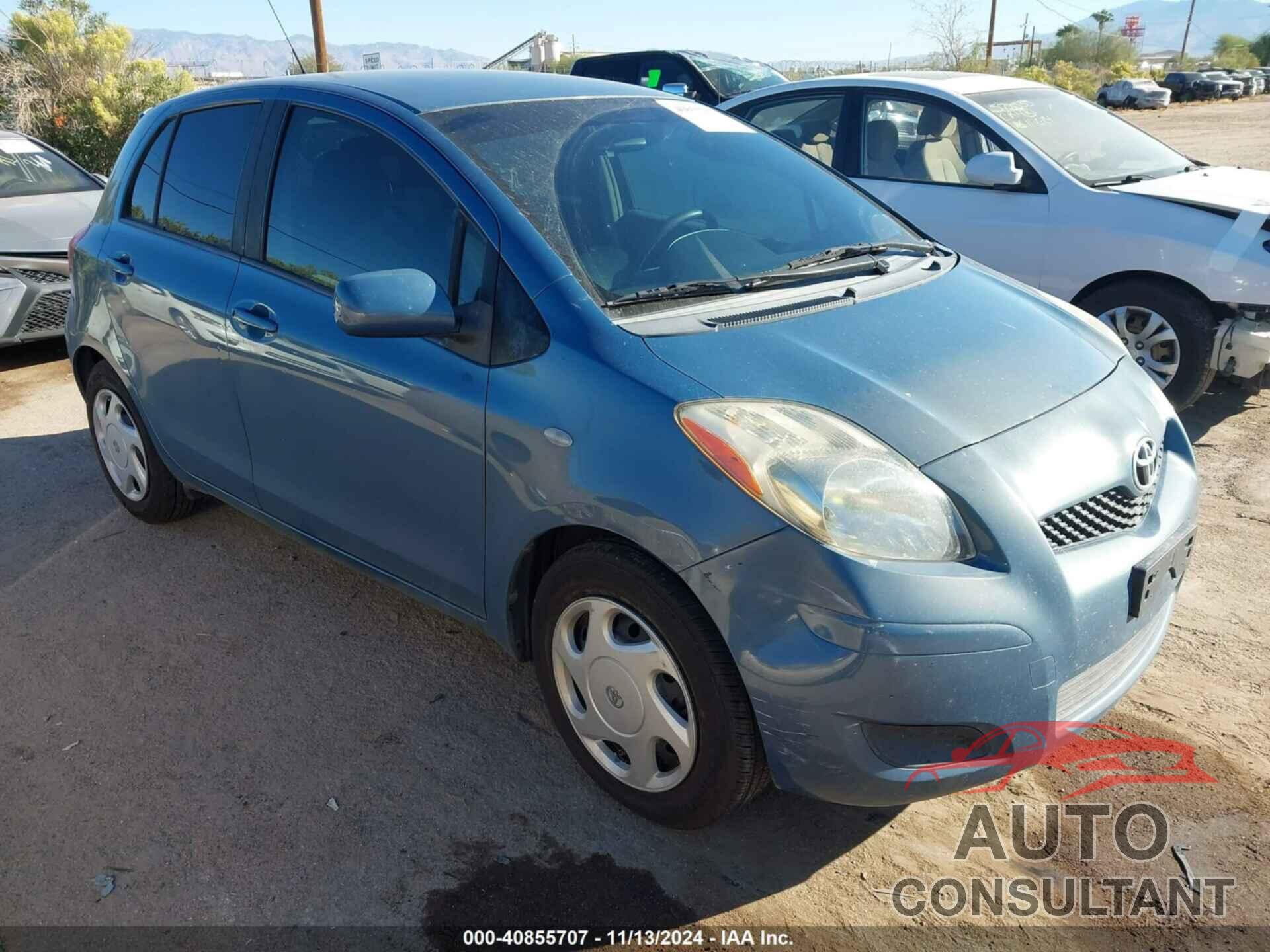 TOYOTA YARIS 2010 - JTDKT4K37A5302582