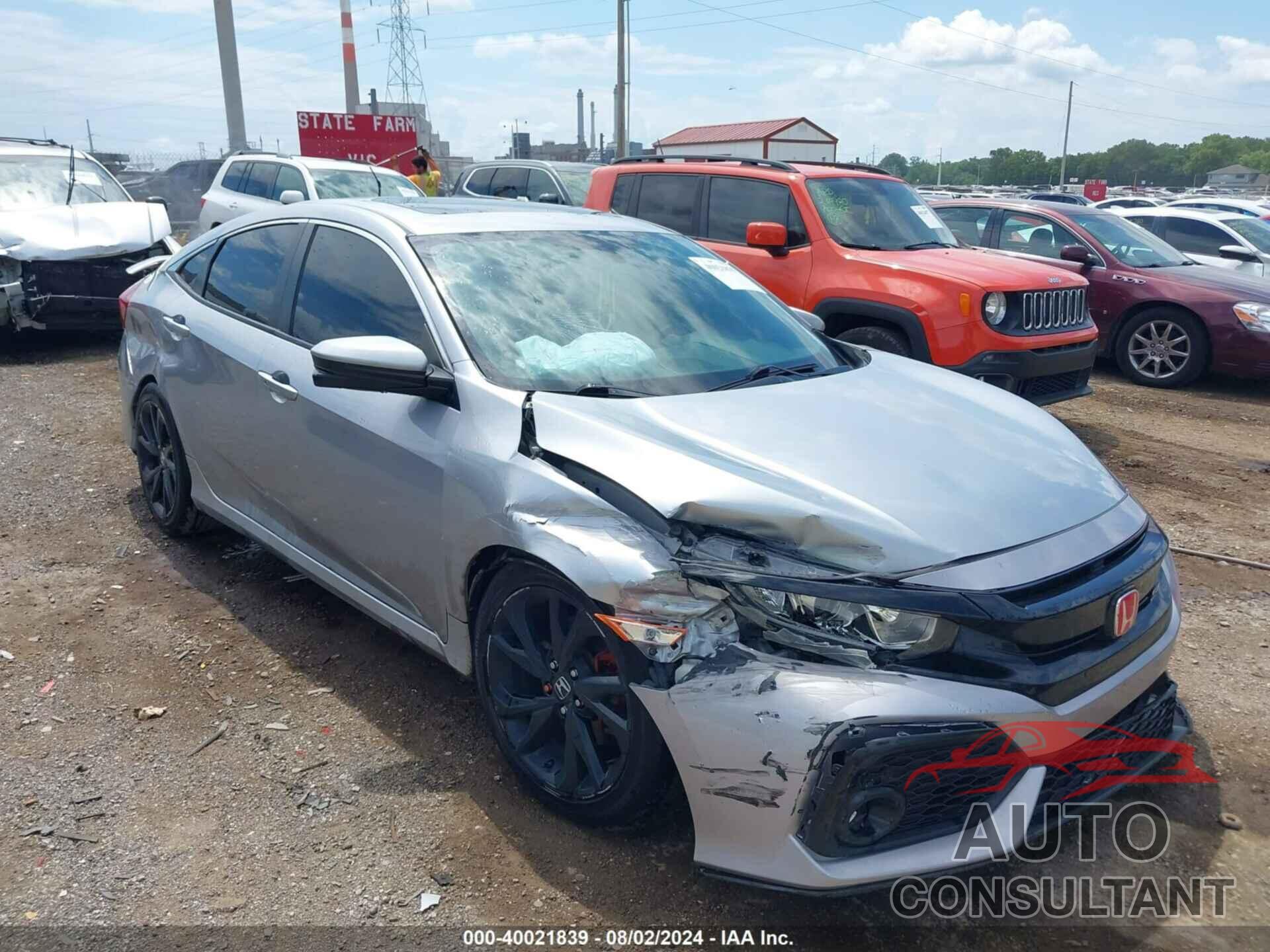 HONDA CIVIC SI 2019 - 2HGFC1E58KH705818