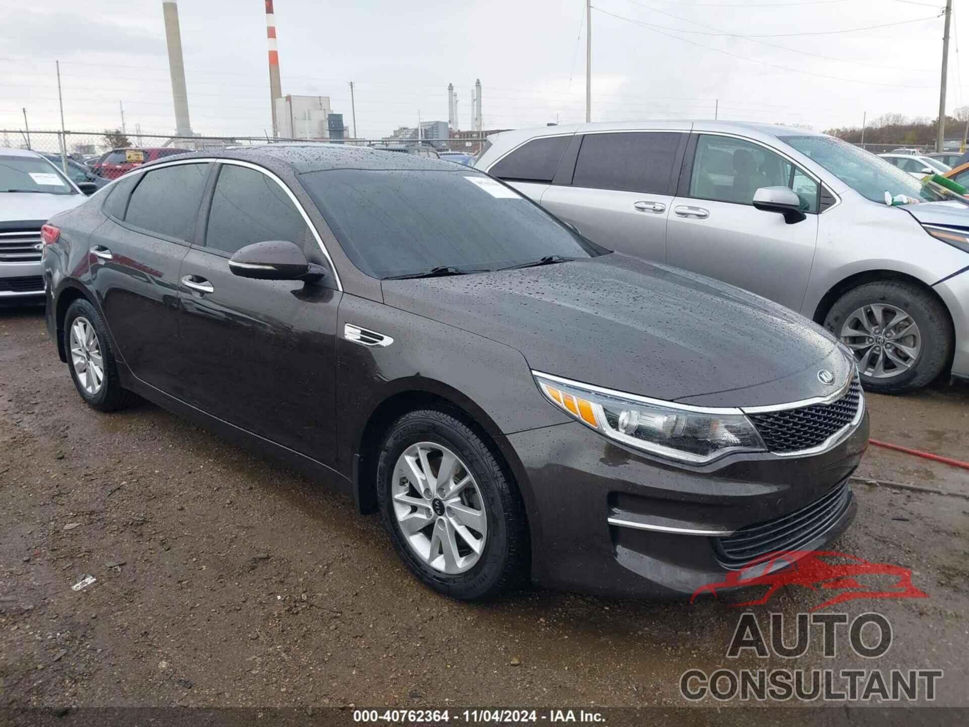 KIA OPTIMA 2018 - KNAGT4L37J5237525