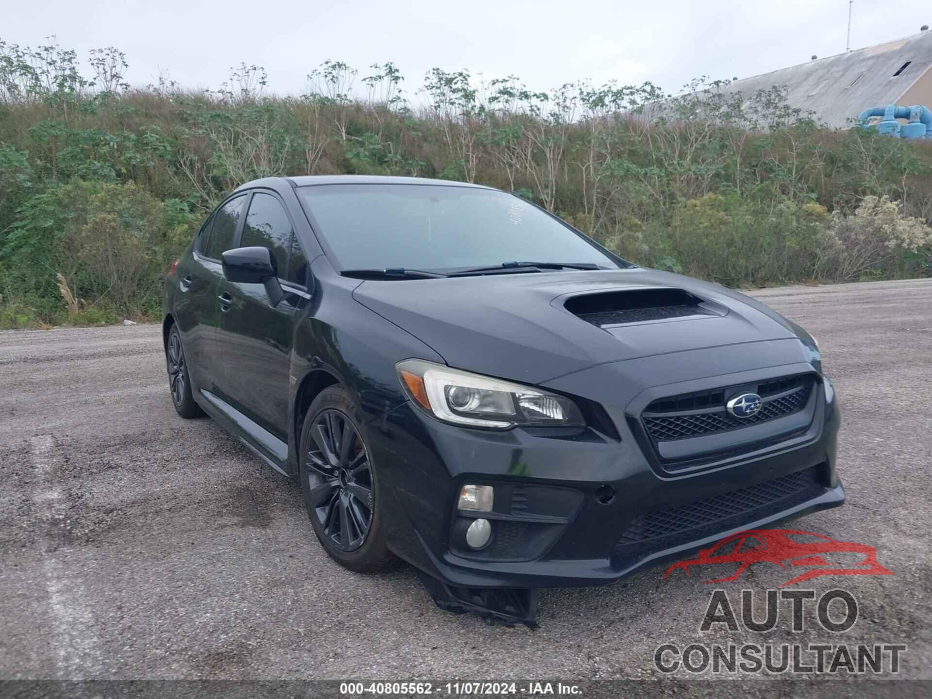 SUBARU WRX 2015 - JF1VA1J64F9830454