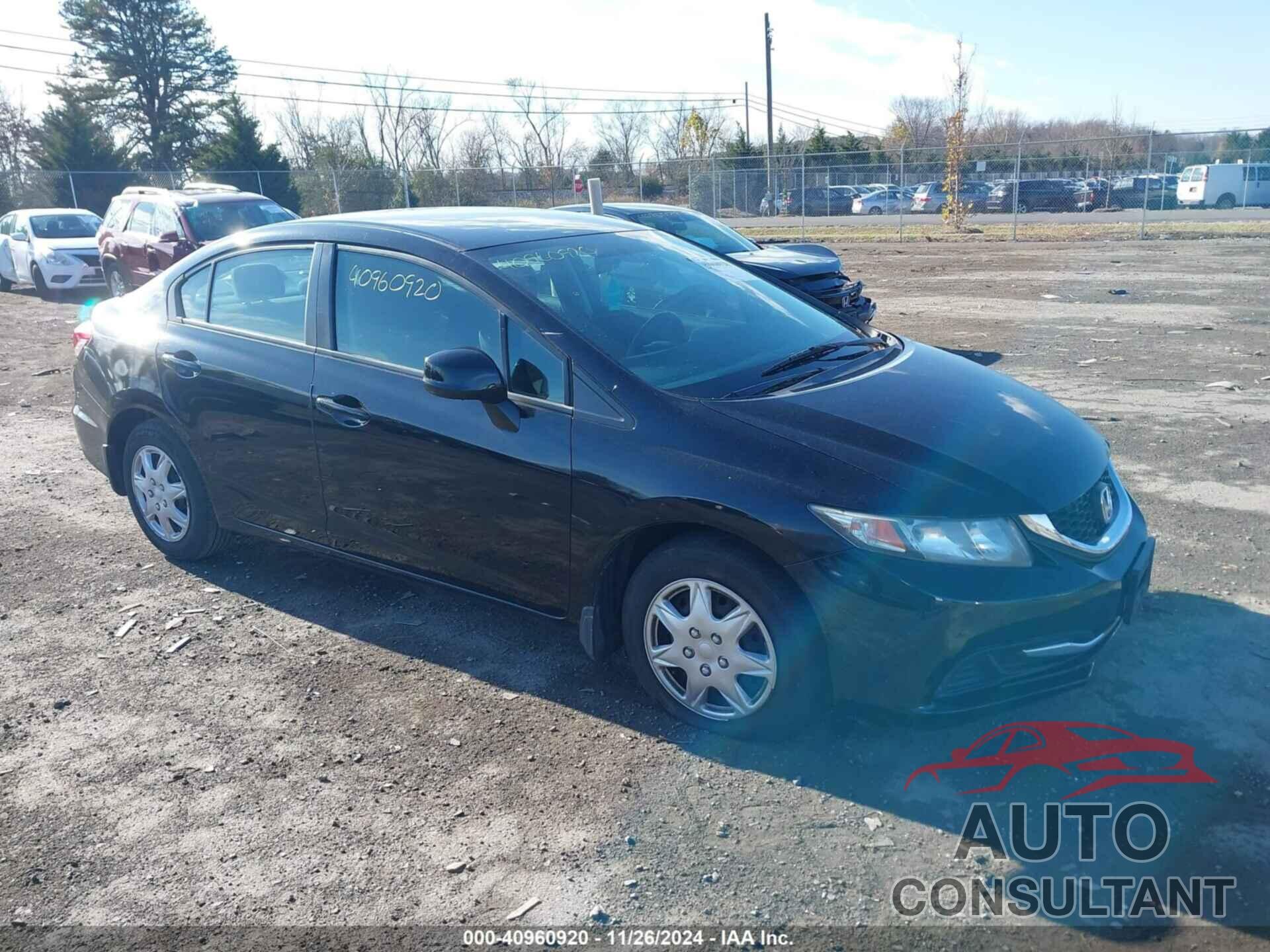 HONDA CIVIC 2013 - 2HGFB2F59DH555146