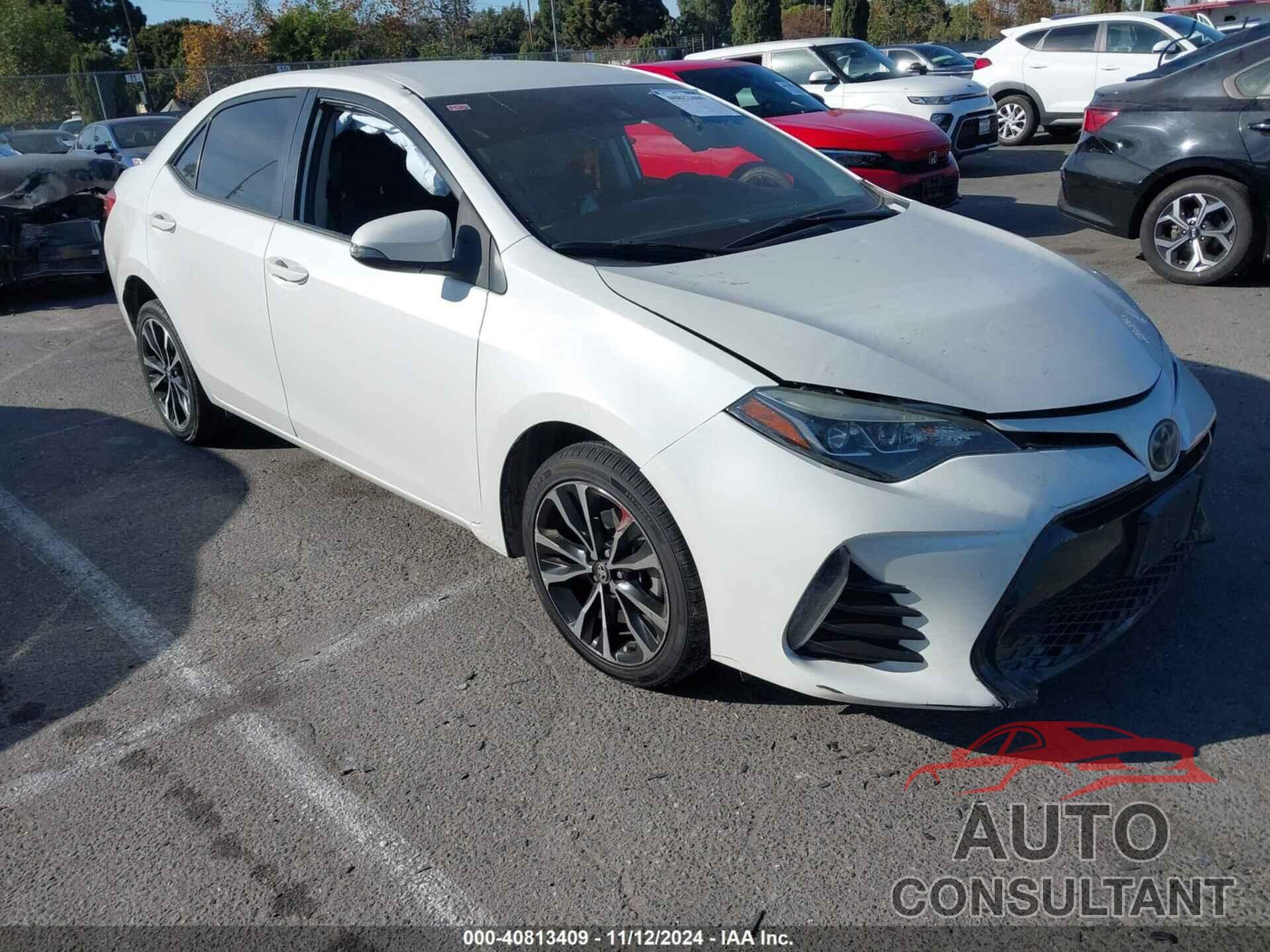 TOYOTA COROLLA 2017 - 5YFBURHE5HP697734