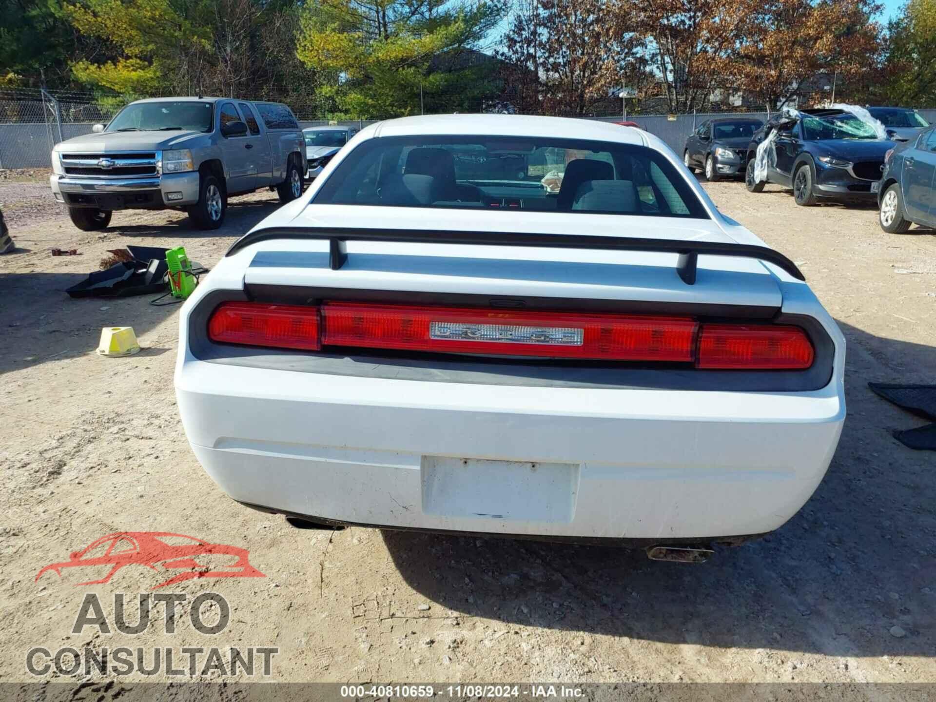 DODGE CHALLENGER 2012 - 2C3CDYAG4CH213923