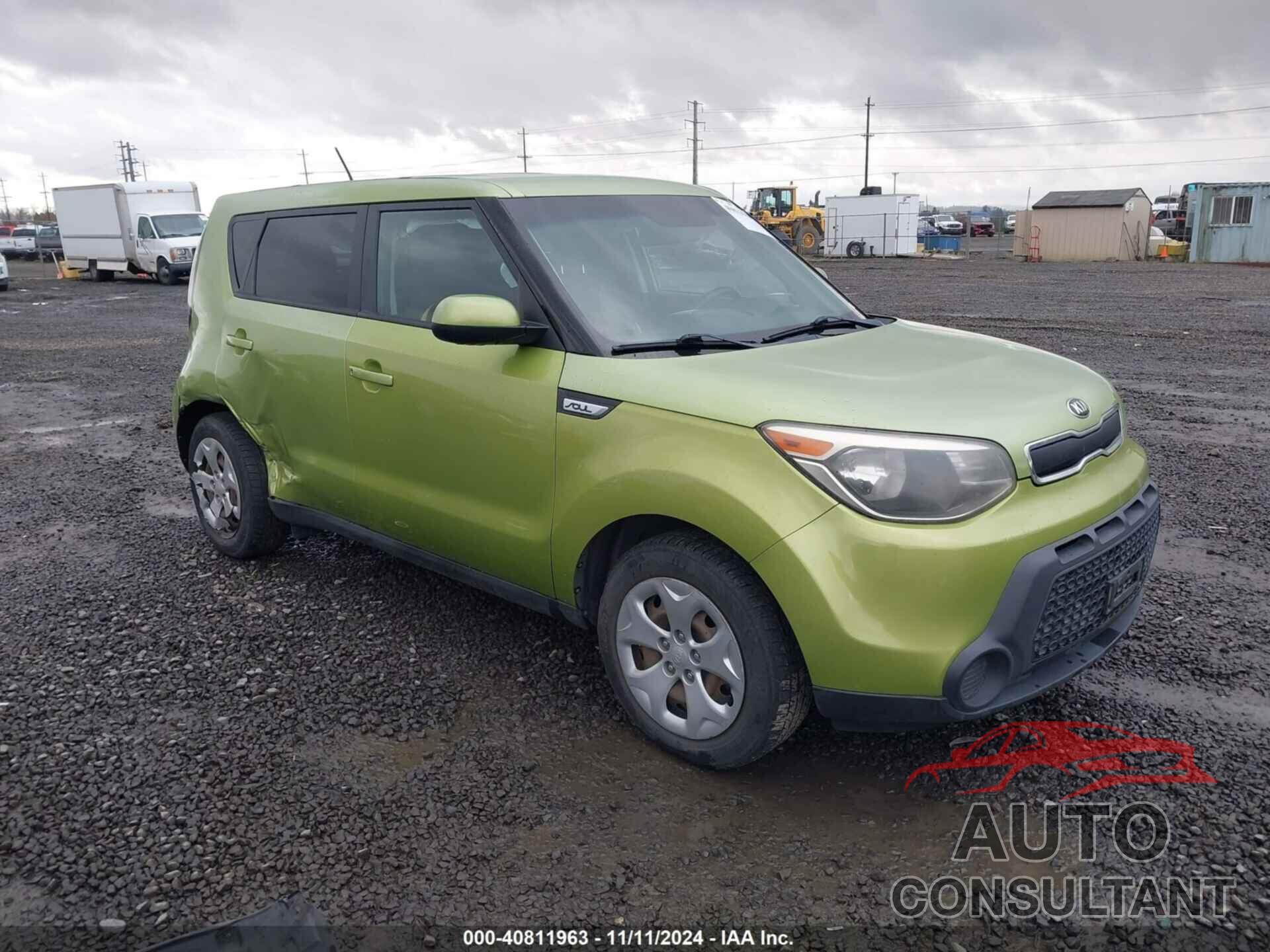 KIA SOUL 2015 - KNDJN2A24F7812970