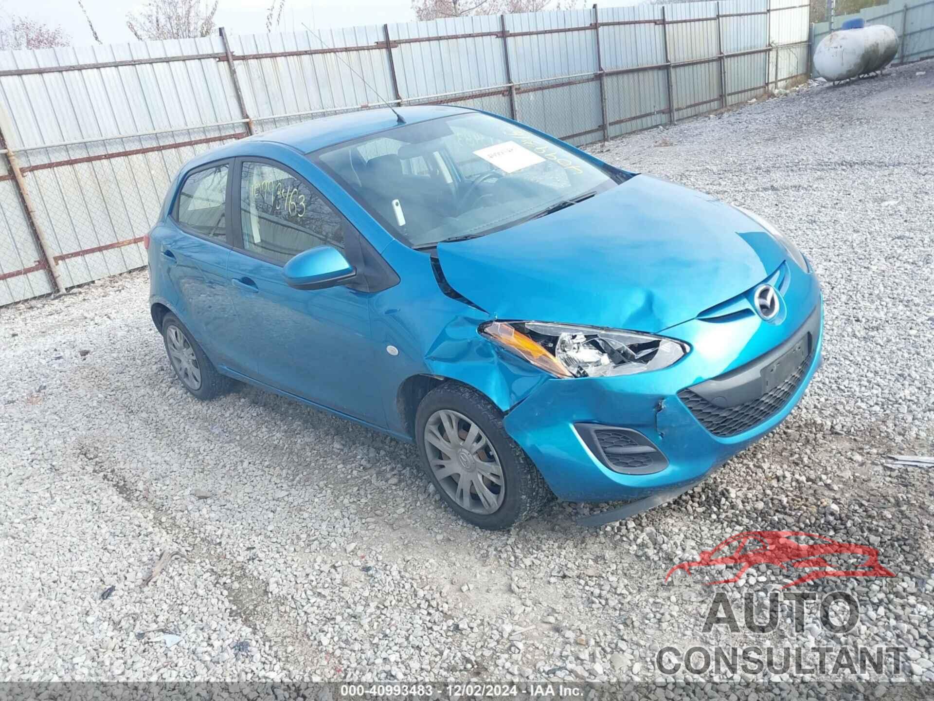 MAZDA MAZDA2 2012 - JM1DE1KY2C0151146