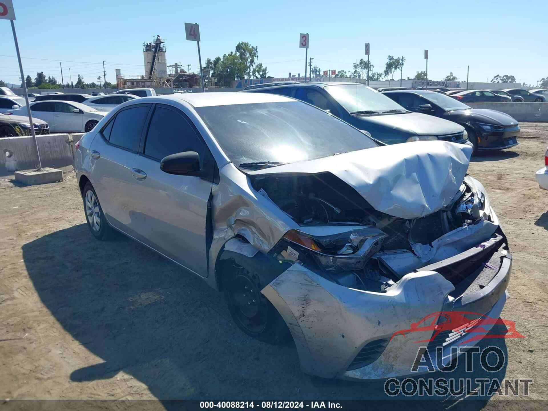 TOYOTA COROLLA 2016 - 5YFBURHE6GP515053
