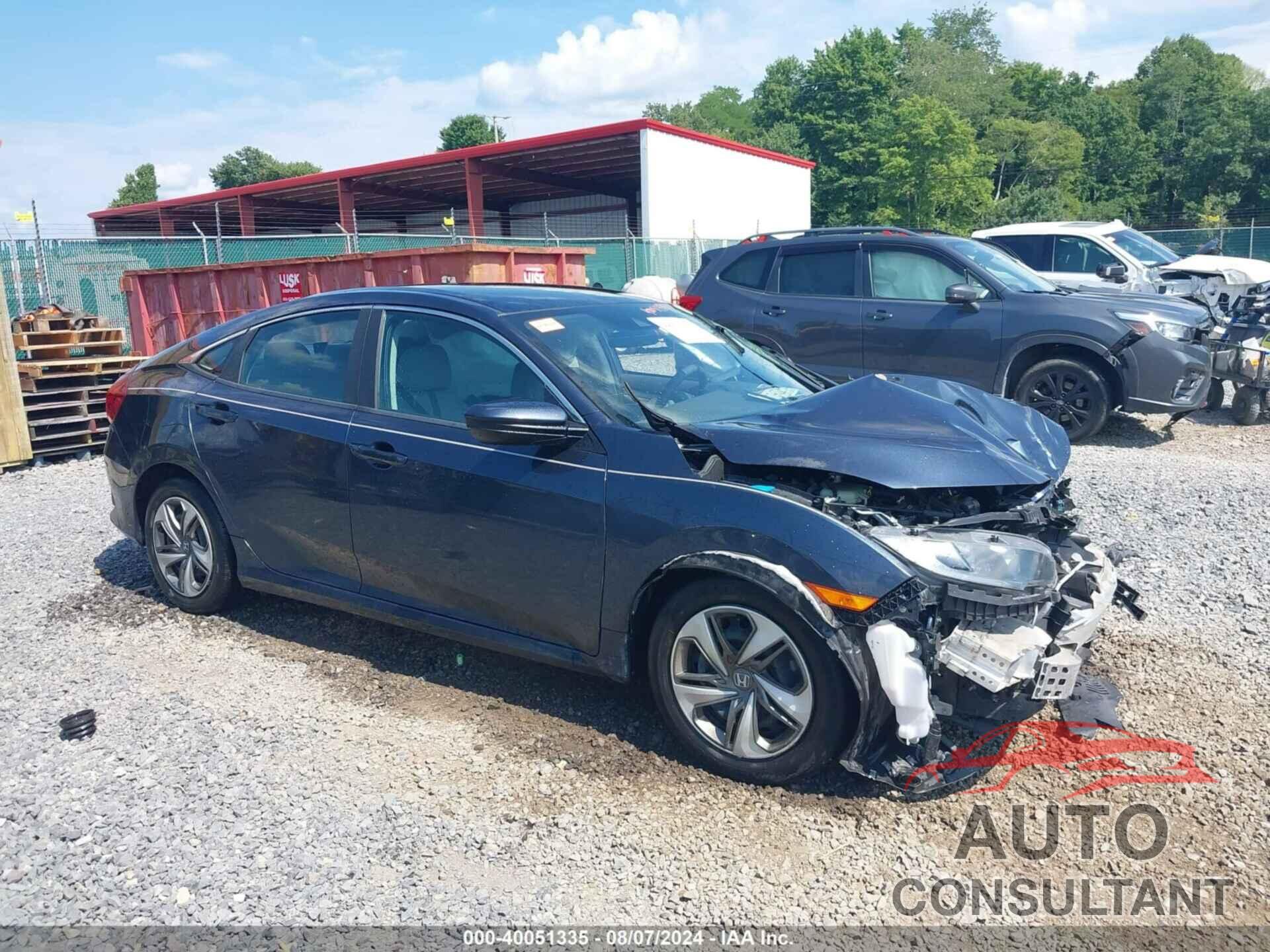 HONDA CIVIC 2019 - 19XFC2F63KE025185